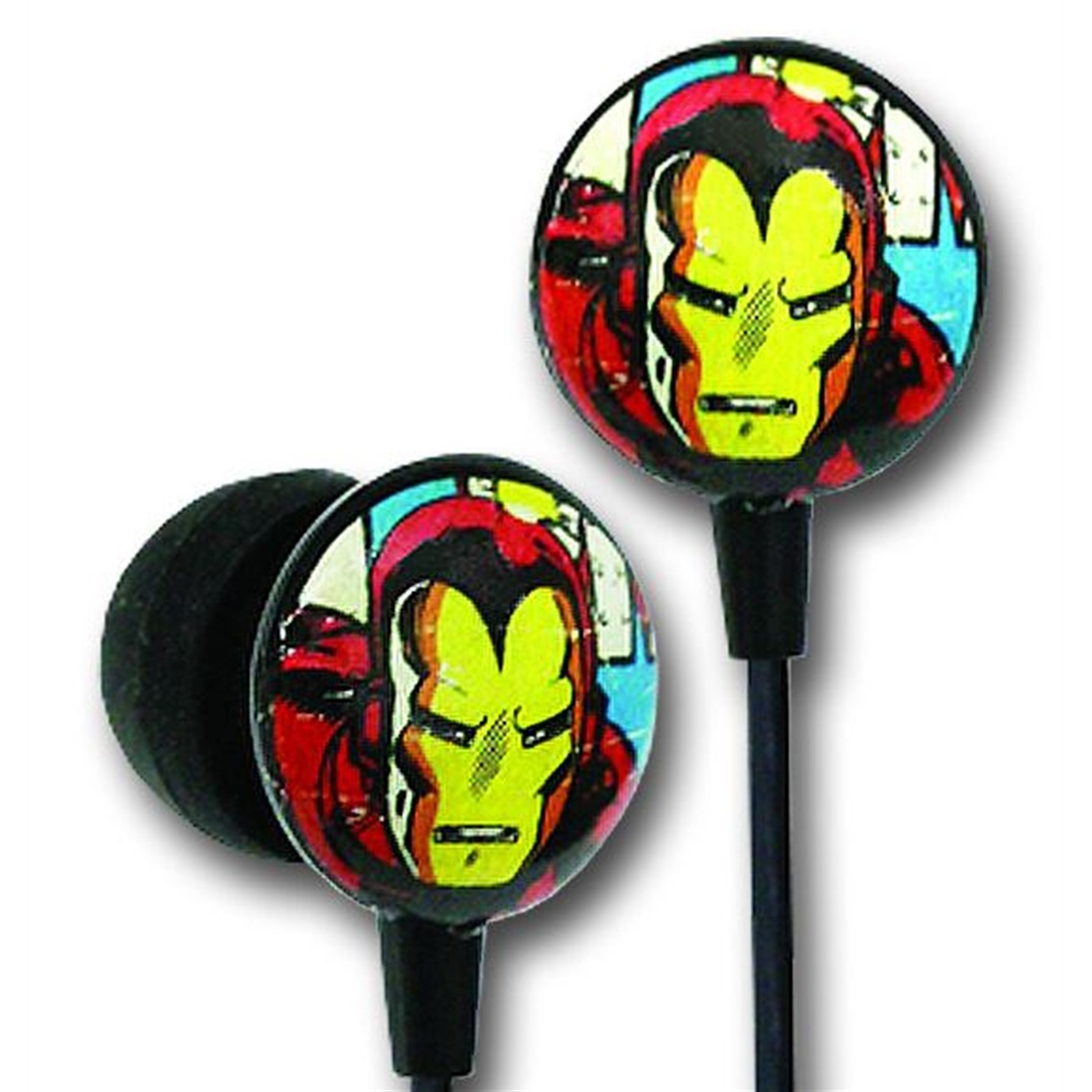 Iron Man Retro Image Noise Isolating Earphones