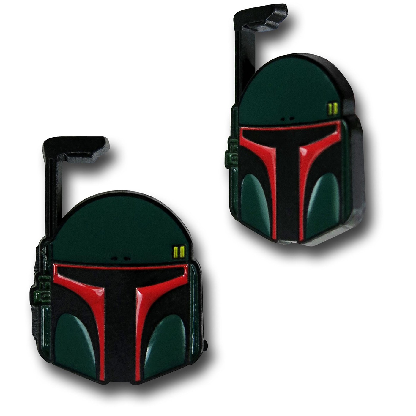 Star Wars Boba Fett Earrings, Green