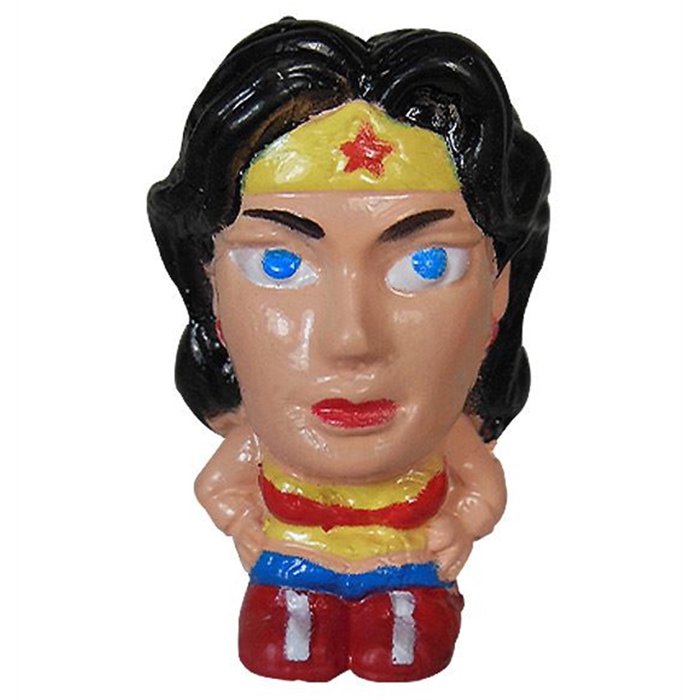 Wonder Woman Deformed Pencil Eraser Topper, Black