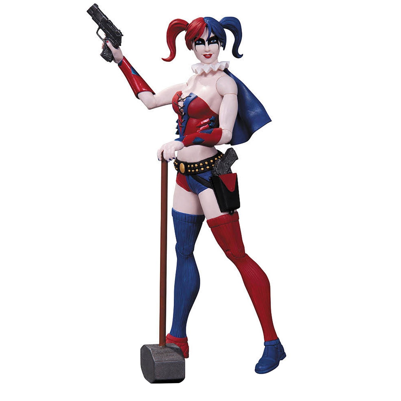 Harley Quinn Super Villains Action Figure, Red