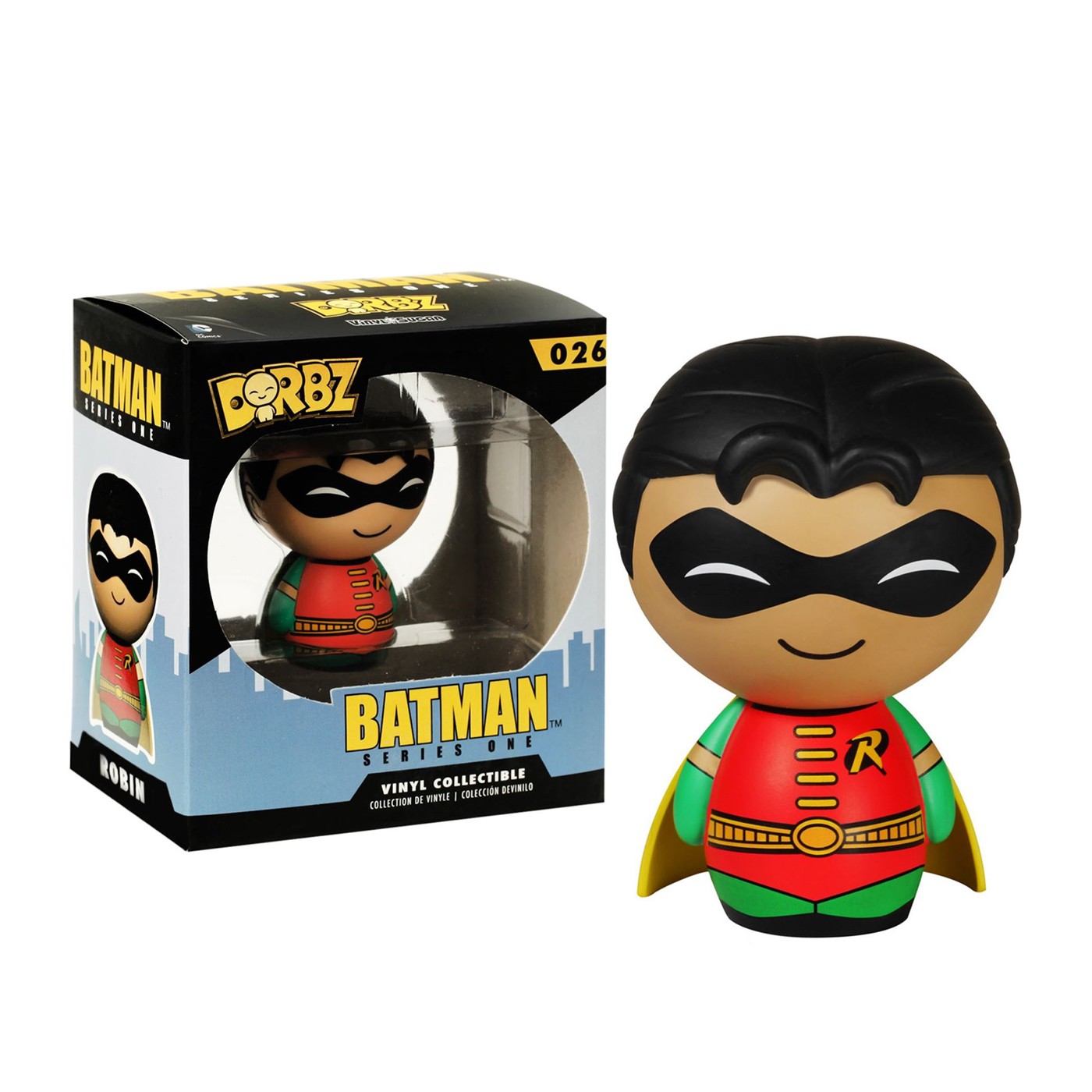 Robin Dorbz Vinyl Figure, Red