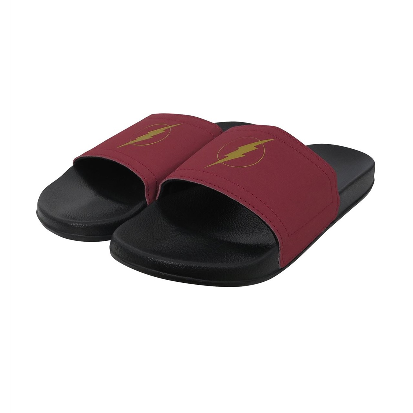 The Flash Slide-in Sandals, Red