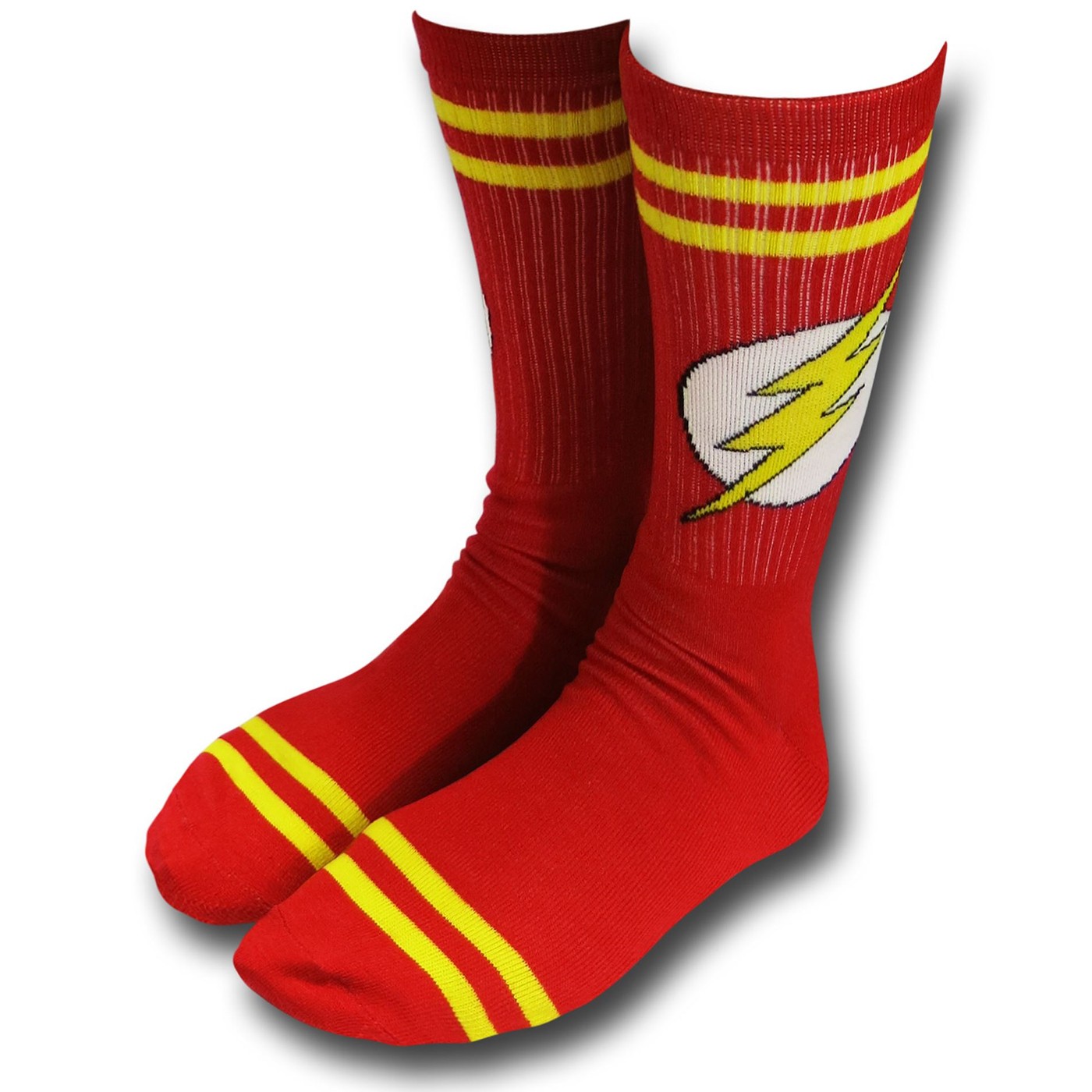 Flash Symbol Red Socks, Red