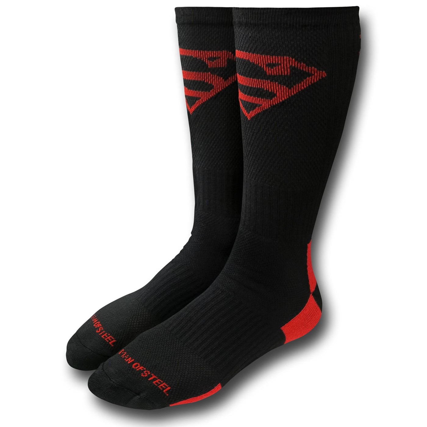 Superman Athletic Socks, Black