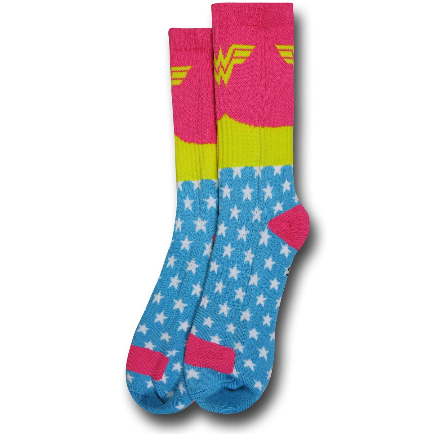 Wonder Woman Womens Athletic Crew Sock 2Pair Pack