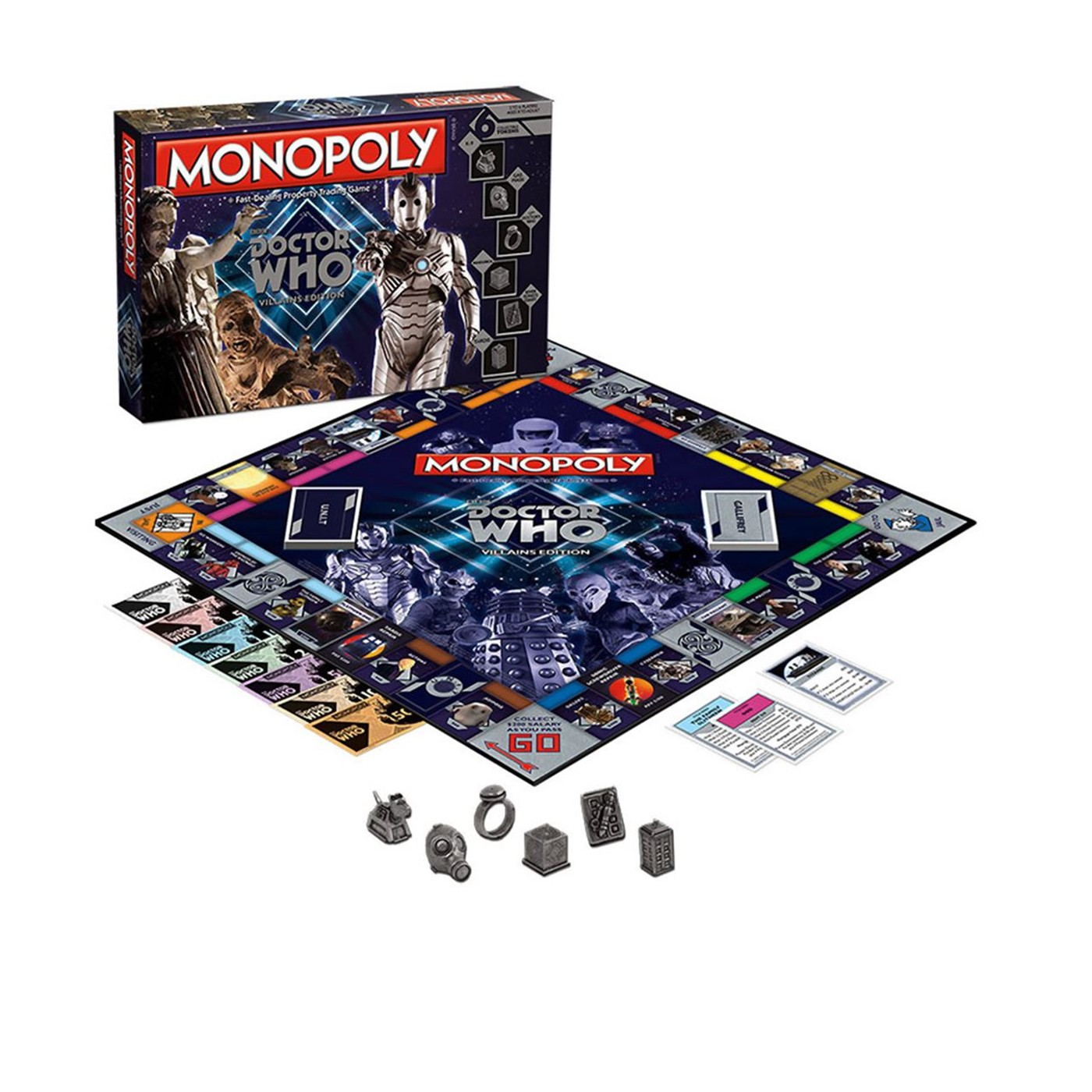 Doctor Who Villains Monopoly, Black
