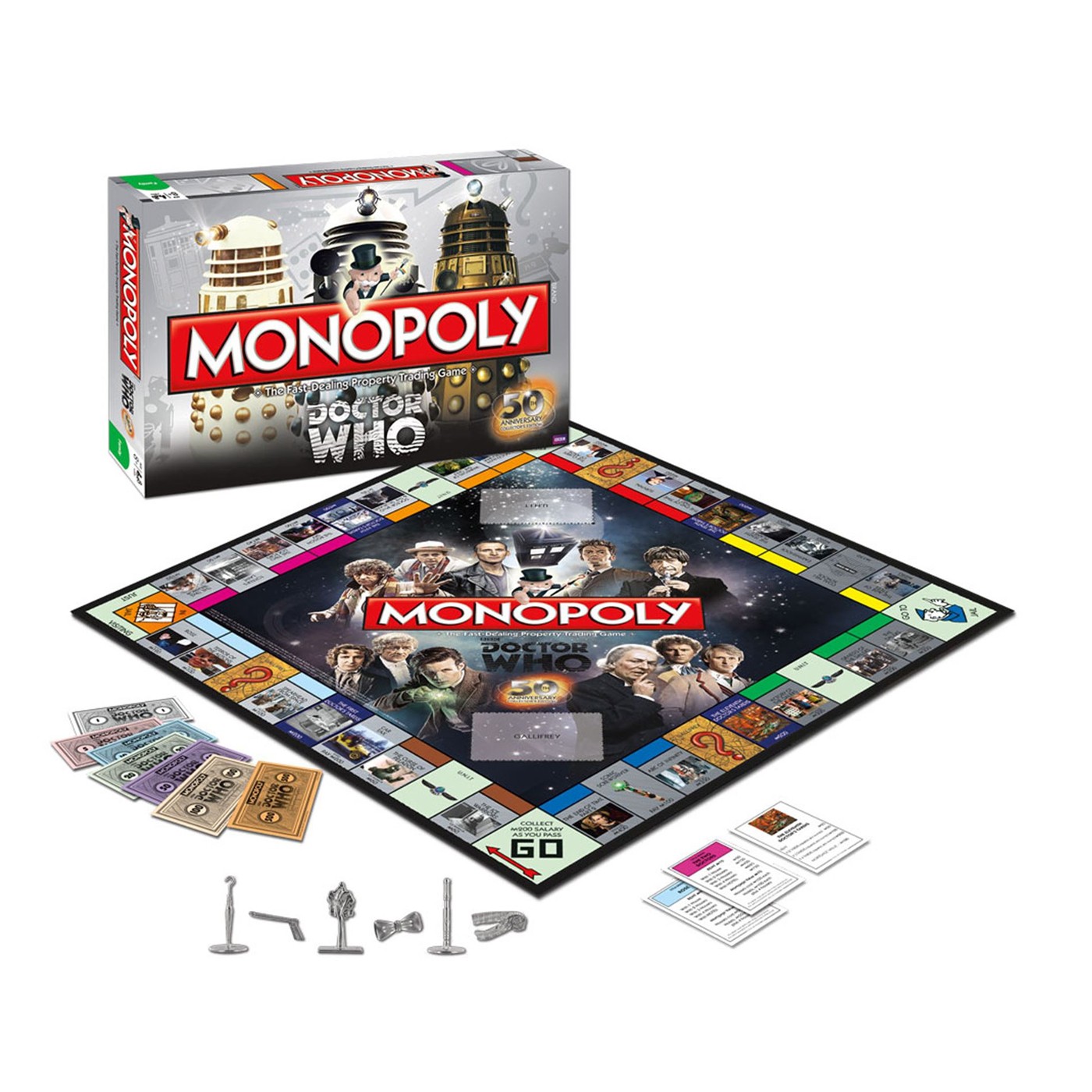 Doctor Who 50th Anniversary Monopoly, Grey