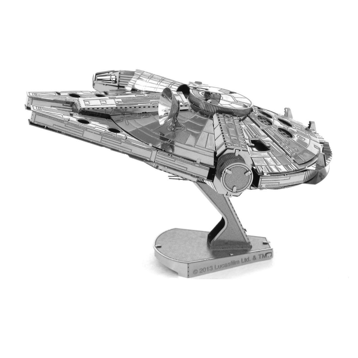 Star Wars Millennium Falcon Metal Earth Model Kit, Silver