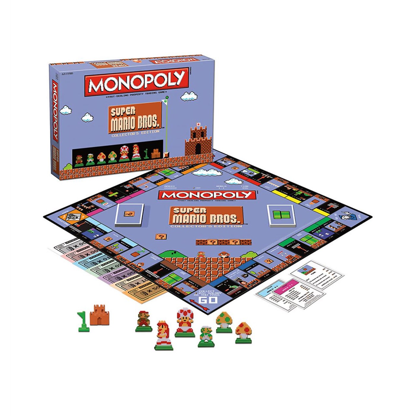 Nintendo Super Mario Bros. Monopoly, Blue