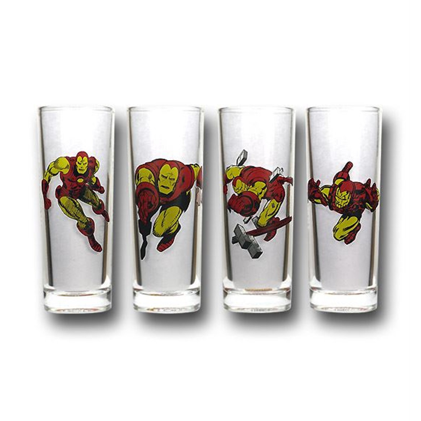 Iron Man Glass Shooter Set