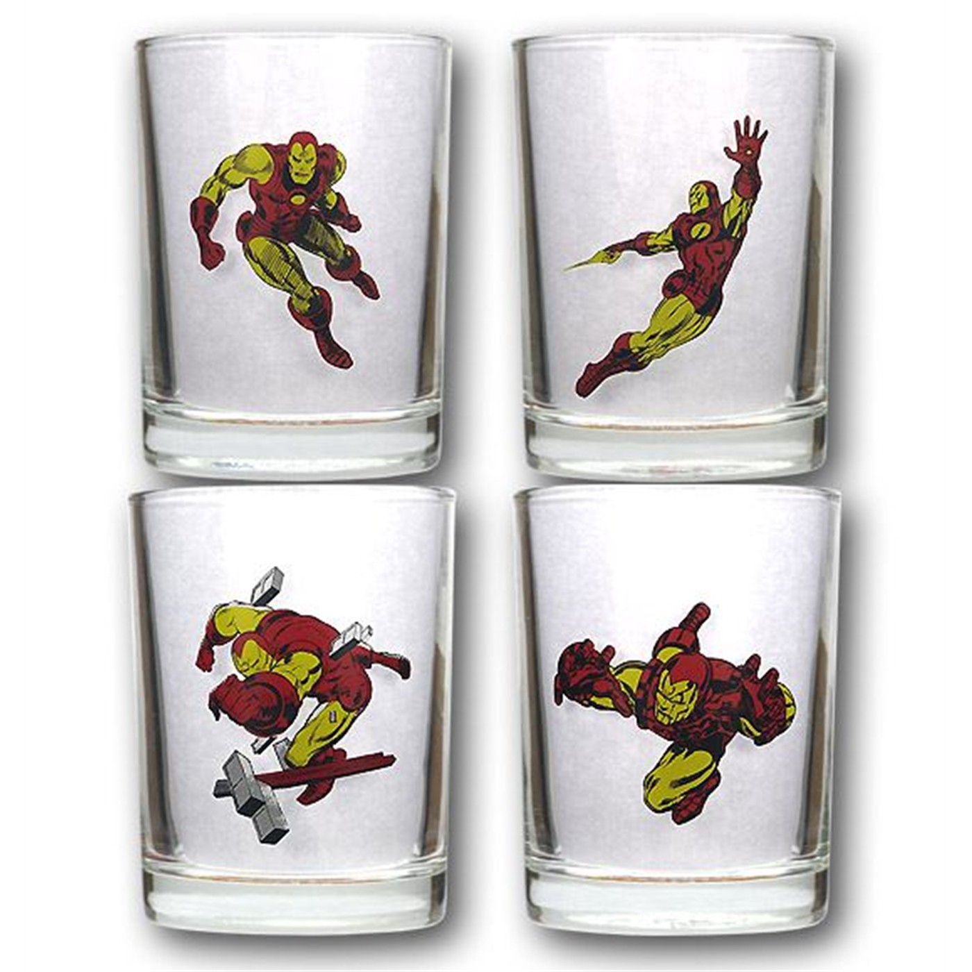 Iron Man Short Tumbler Glass Set