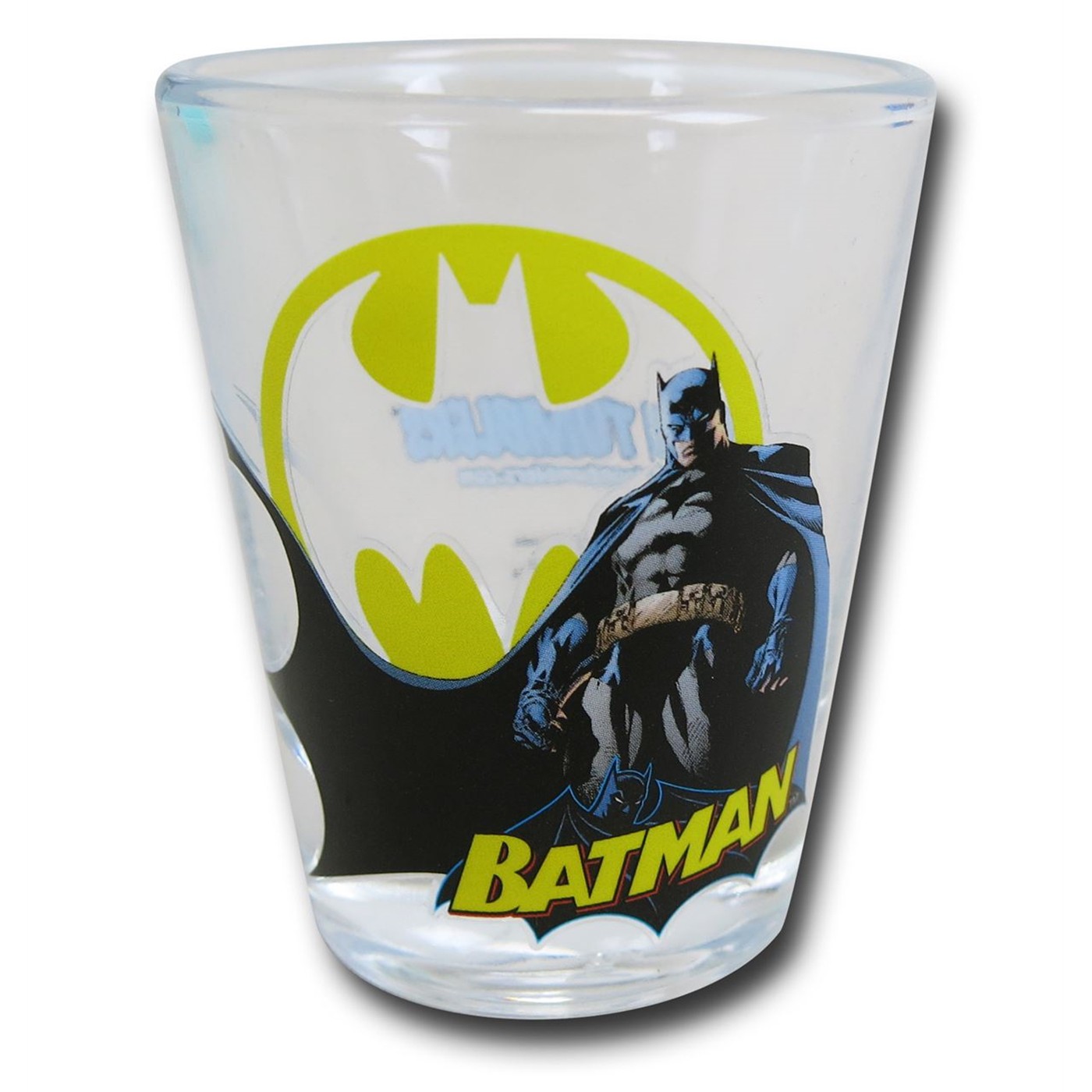 Batman Stance Mini Glass, Black