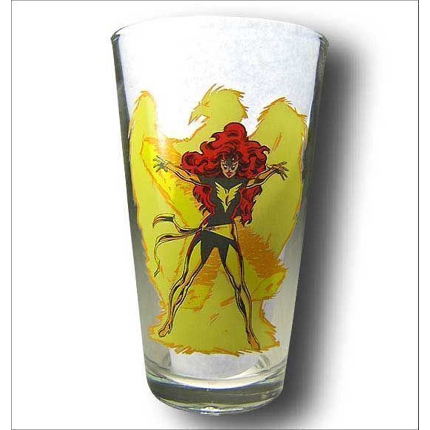 Dark Phoenix Clear Pint Glass