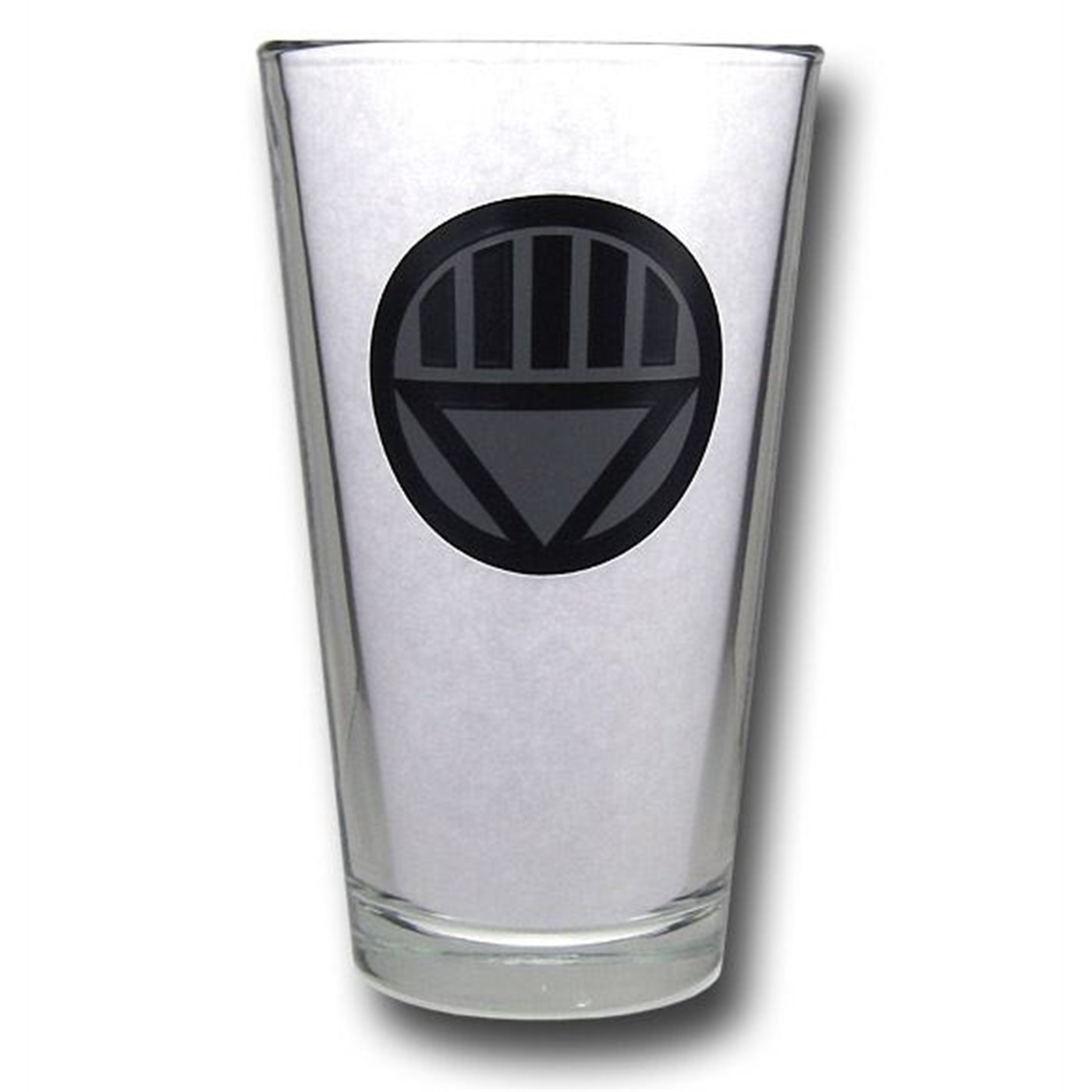 Green Lantern Black Lantern Death Clear Pint Glass