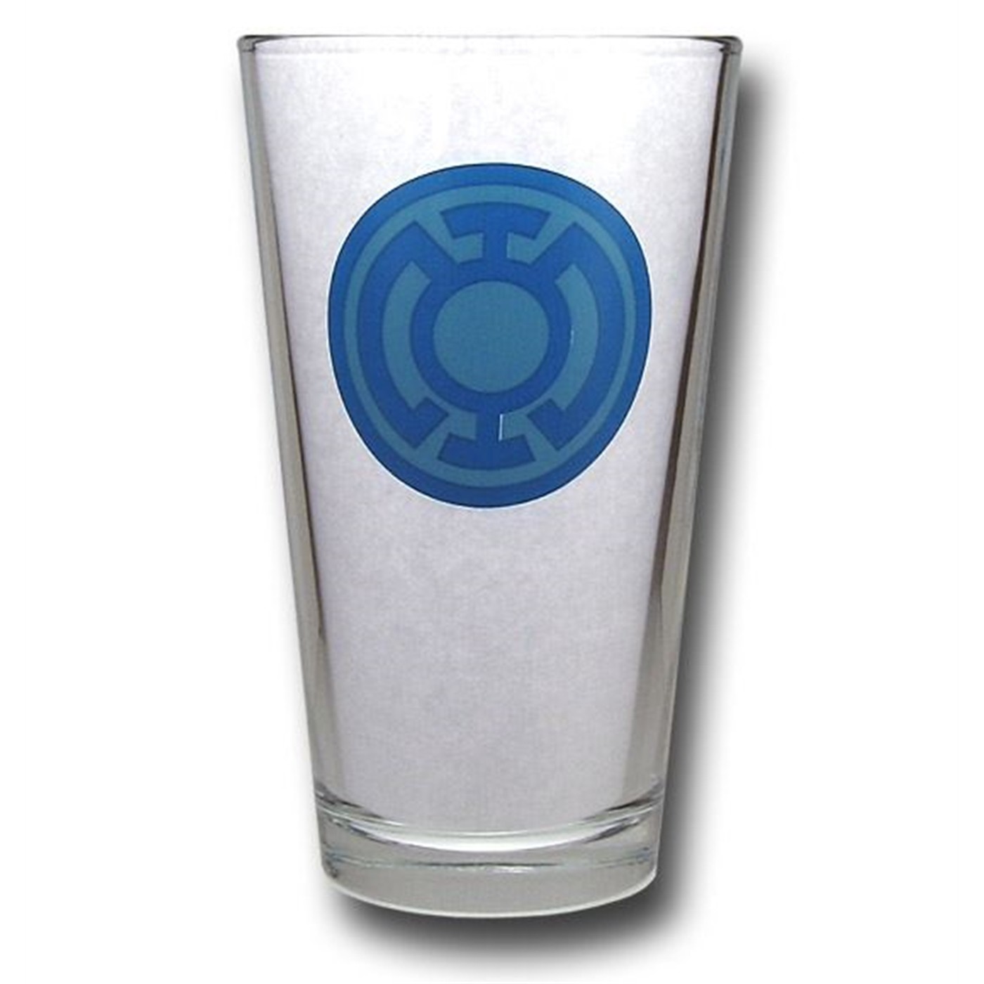 Green Lantern Blue Lantern Hope Clear Pint Glass