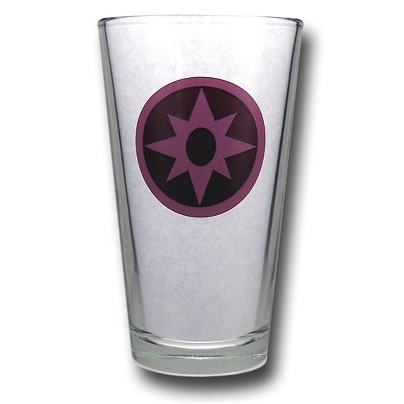 Green Lantern Violet Lantern Love Clear Pint Glass