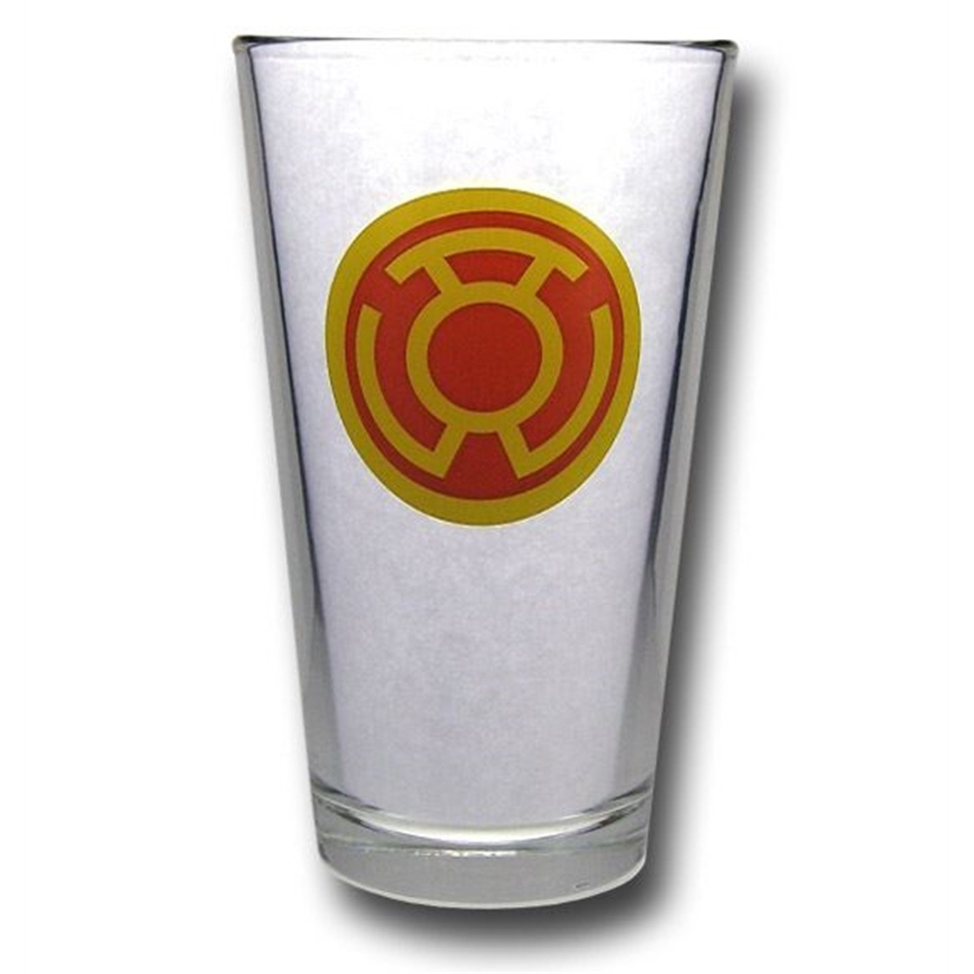 Green Lantern Yellow Lantern Fear Clear Pint Glass
