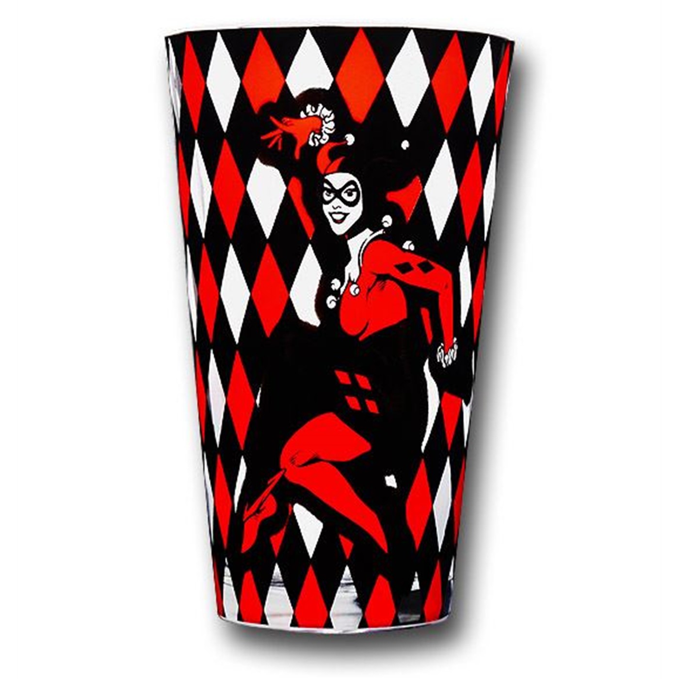 Harley Quinn Checkered  Pint Glass