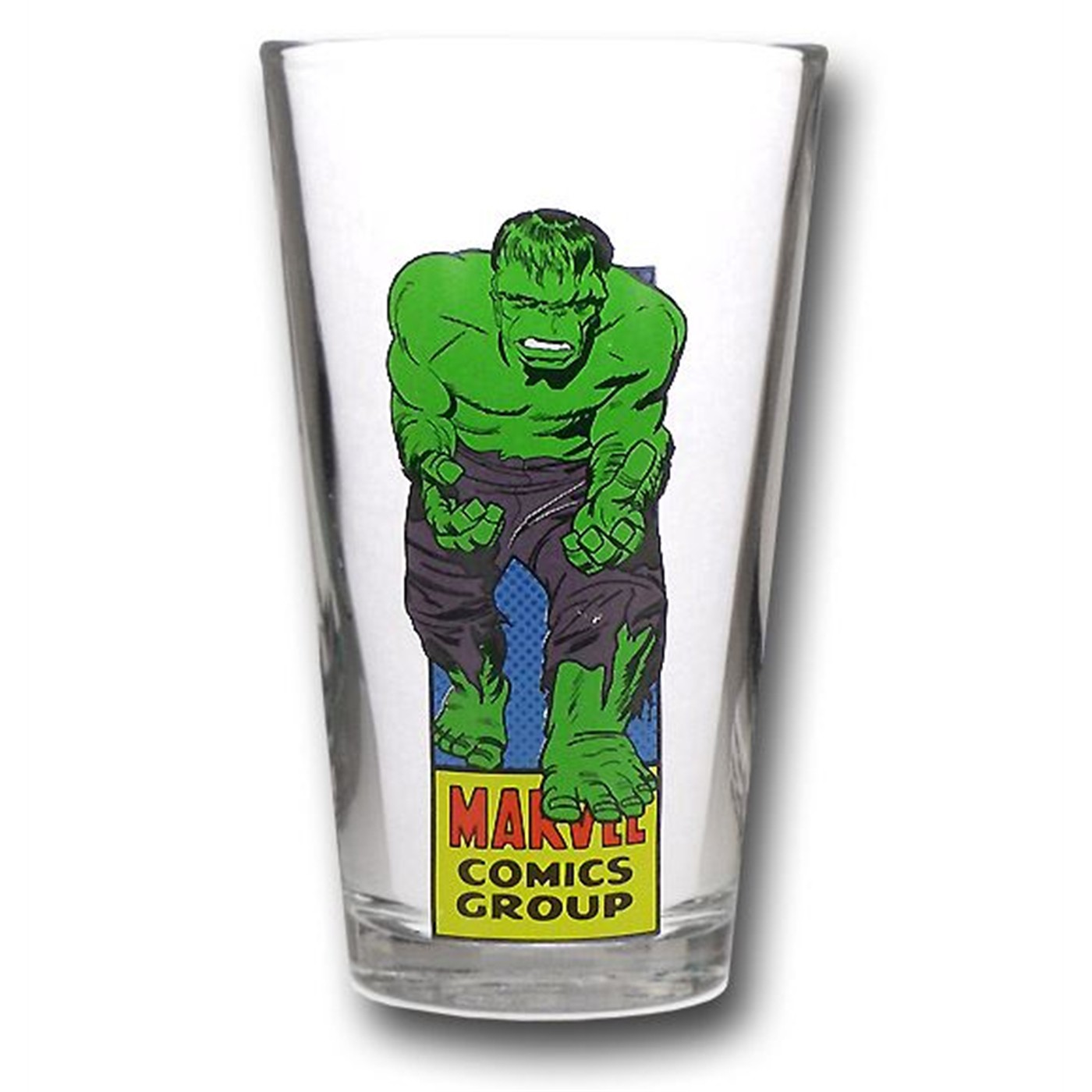 Hulk Silver Age Pint Glass