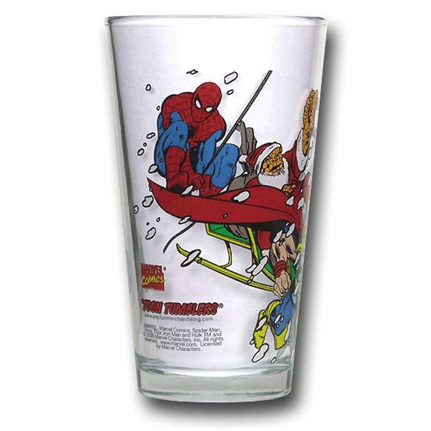 Marvel Holiday Pint Glass