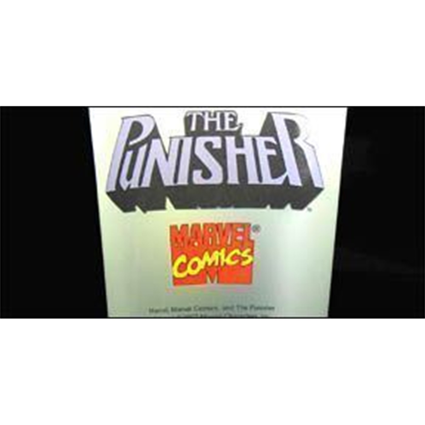 Punisher Frosted Pint Glass
