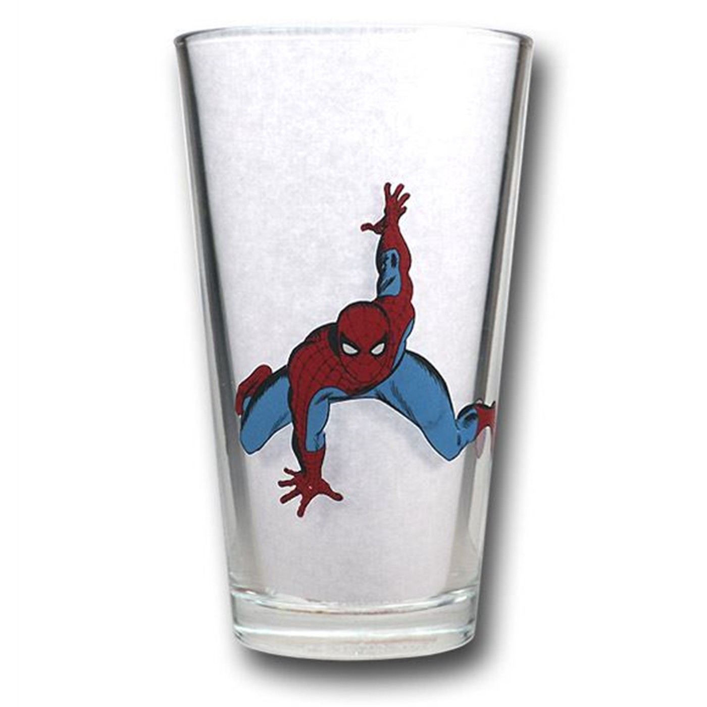 Spiderman Clinging Pint Glass
