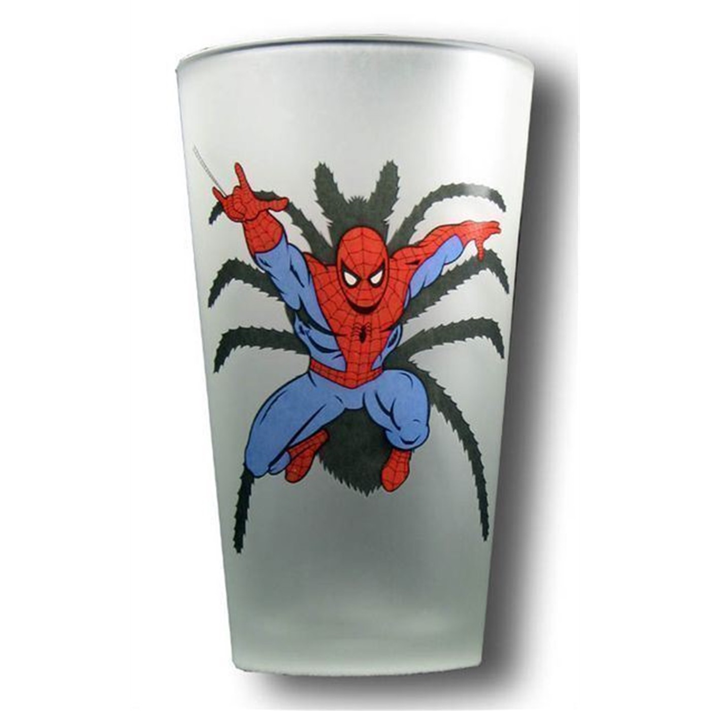 Spiderman Pint Glass