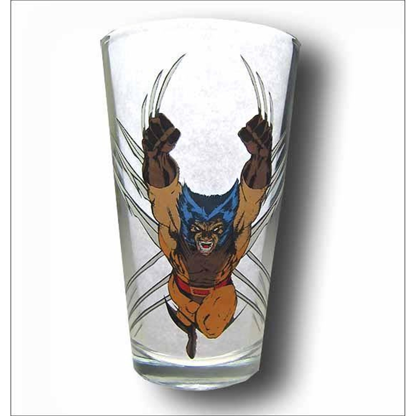 Wolverine Brown Costume New York Comic Con Clear Pint G