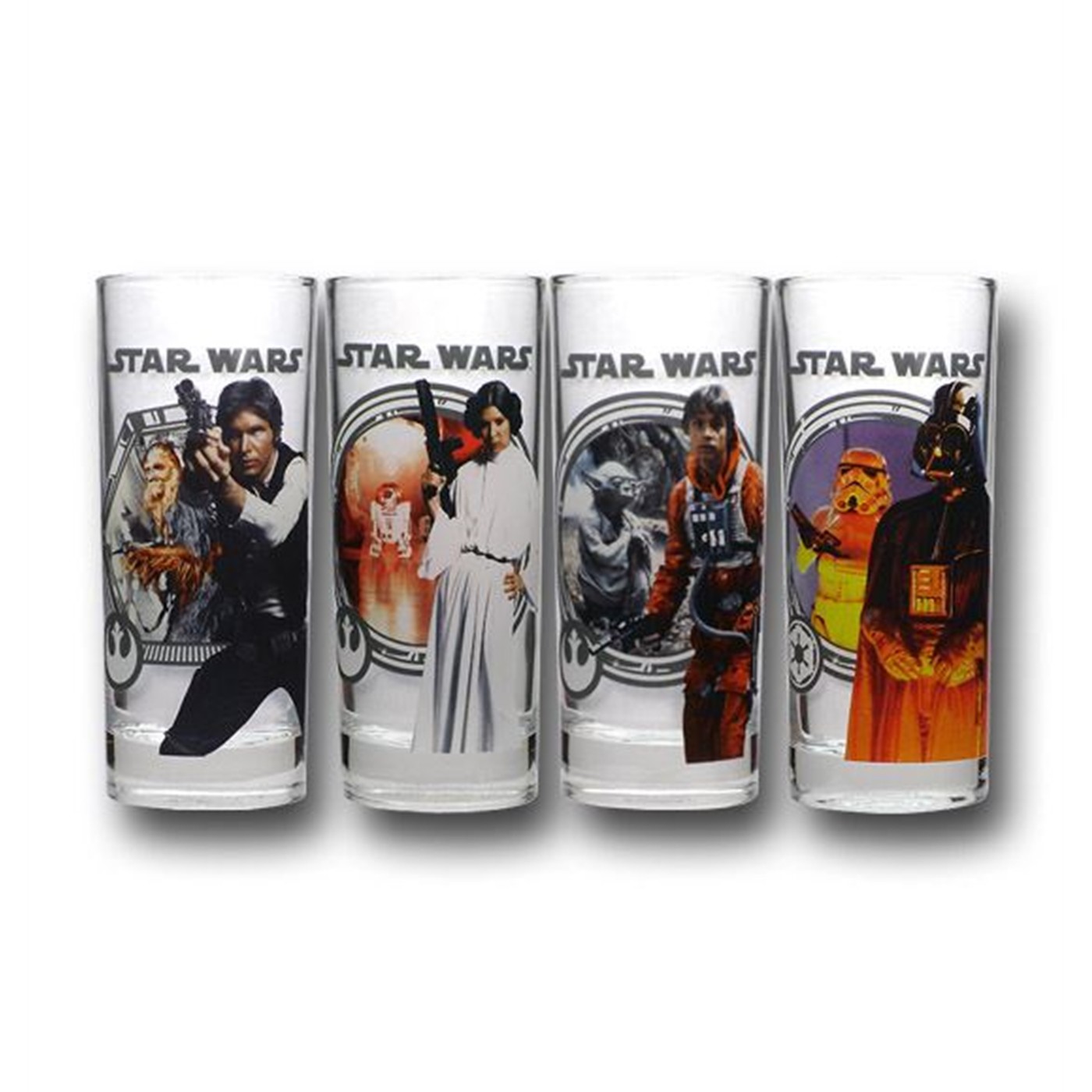Star Wars 4 pc. 10 oz. Glass Set