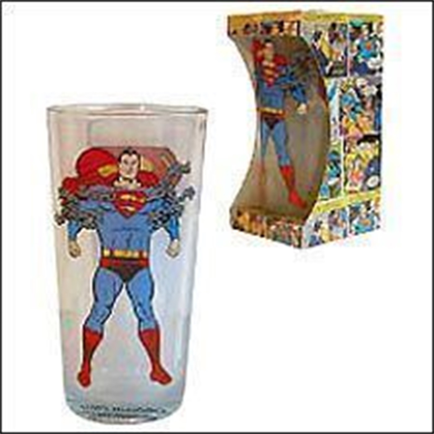 Superman Classic Glass Made in the UK
