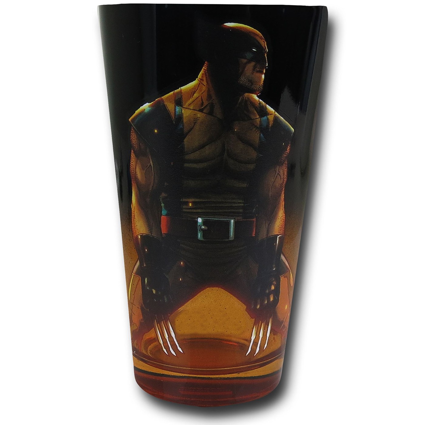 Wolverine Stance Pint Glass, Black