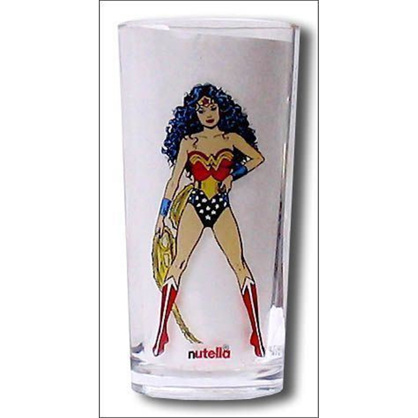 Wonder Woman 1995 Nutella Glass