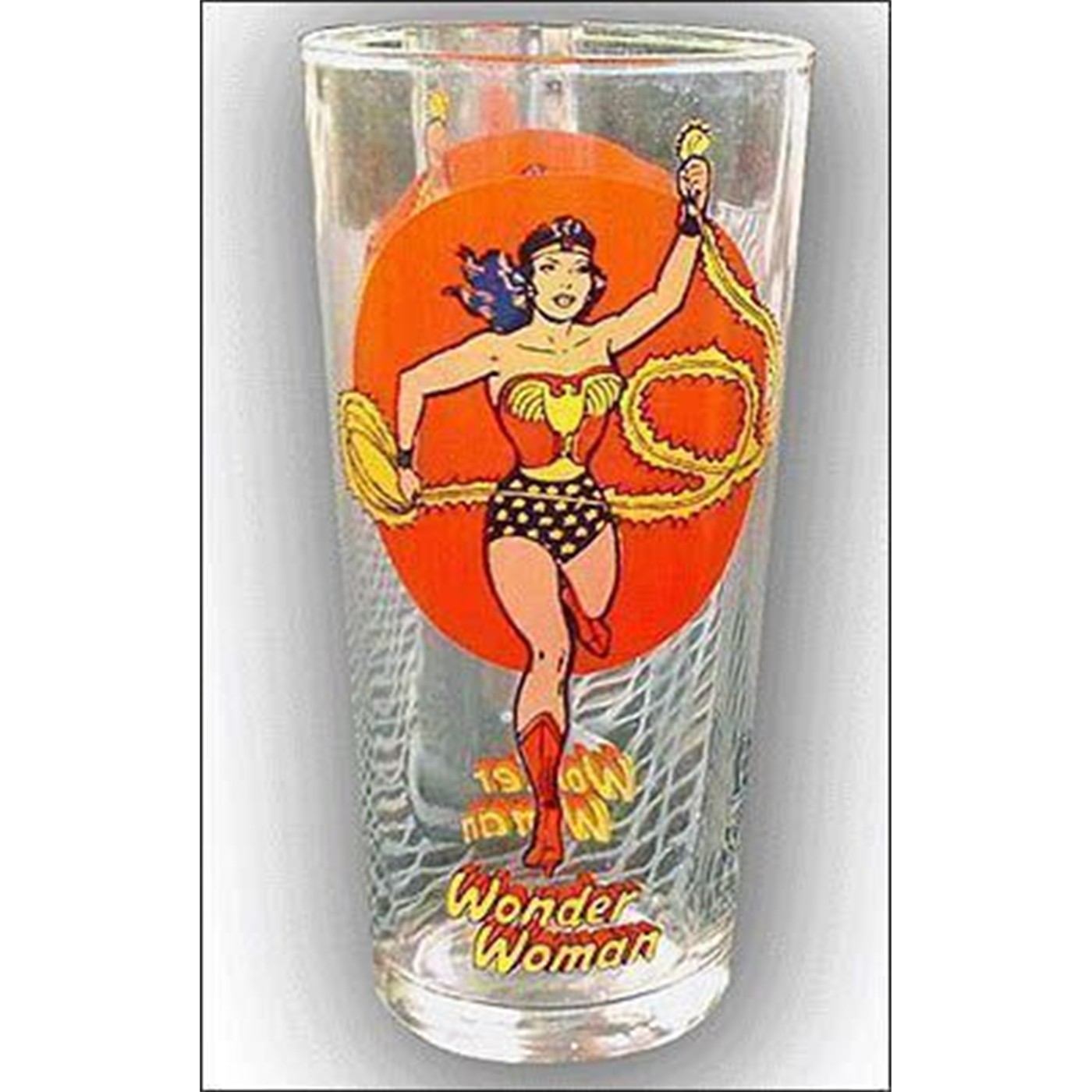 Wonder Woman 1976 Pepsi Moon Glass