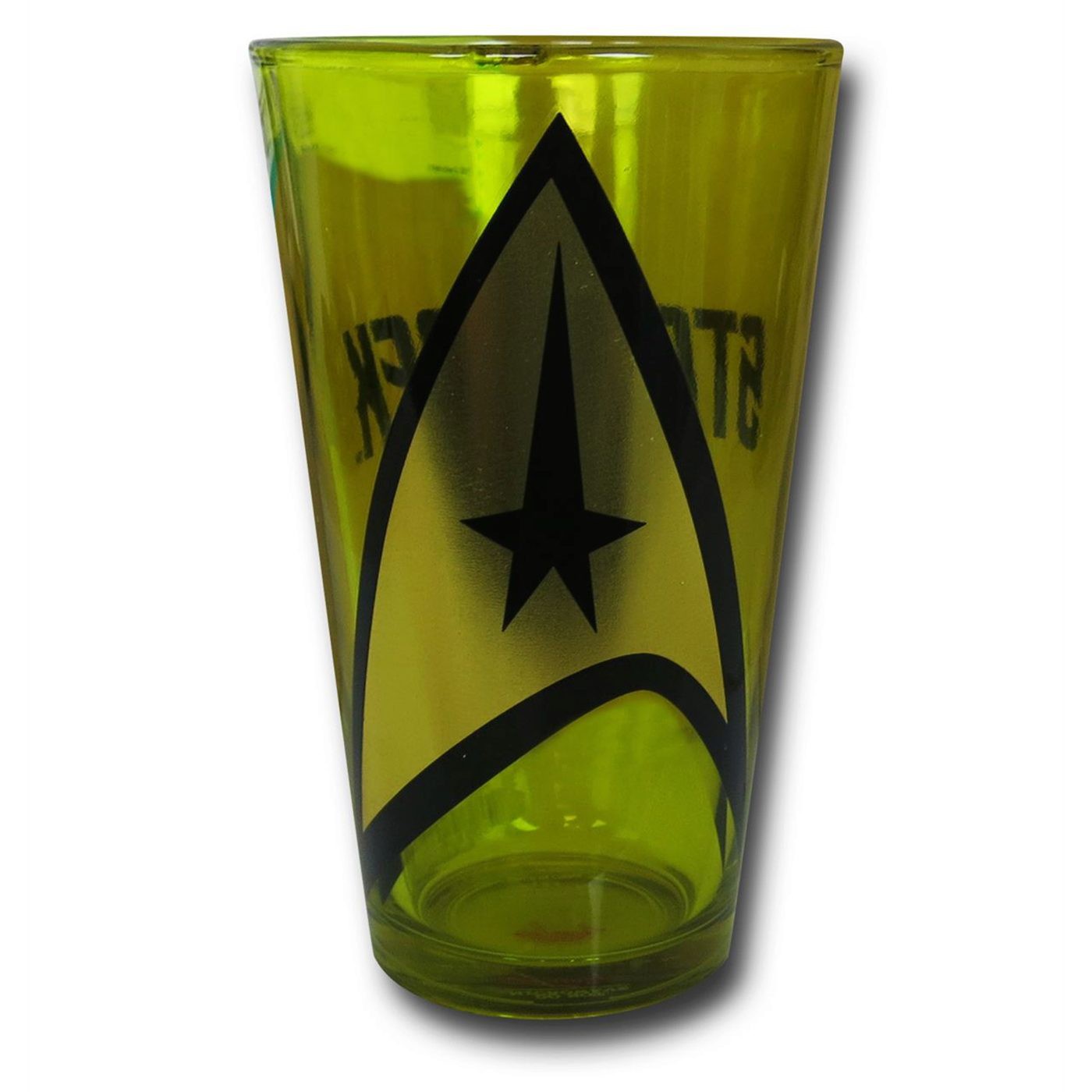 Star Trek Command Pint Glass, Yellow