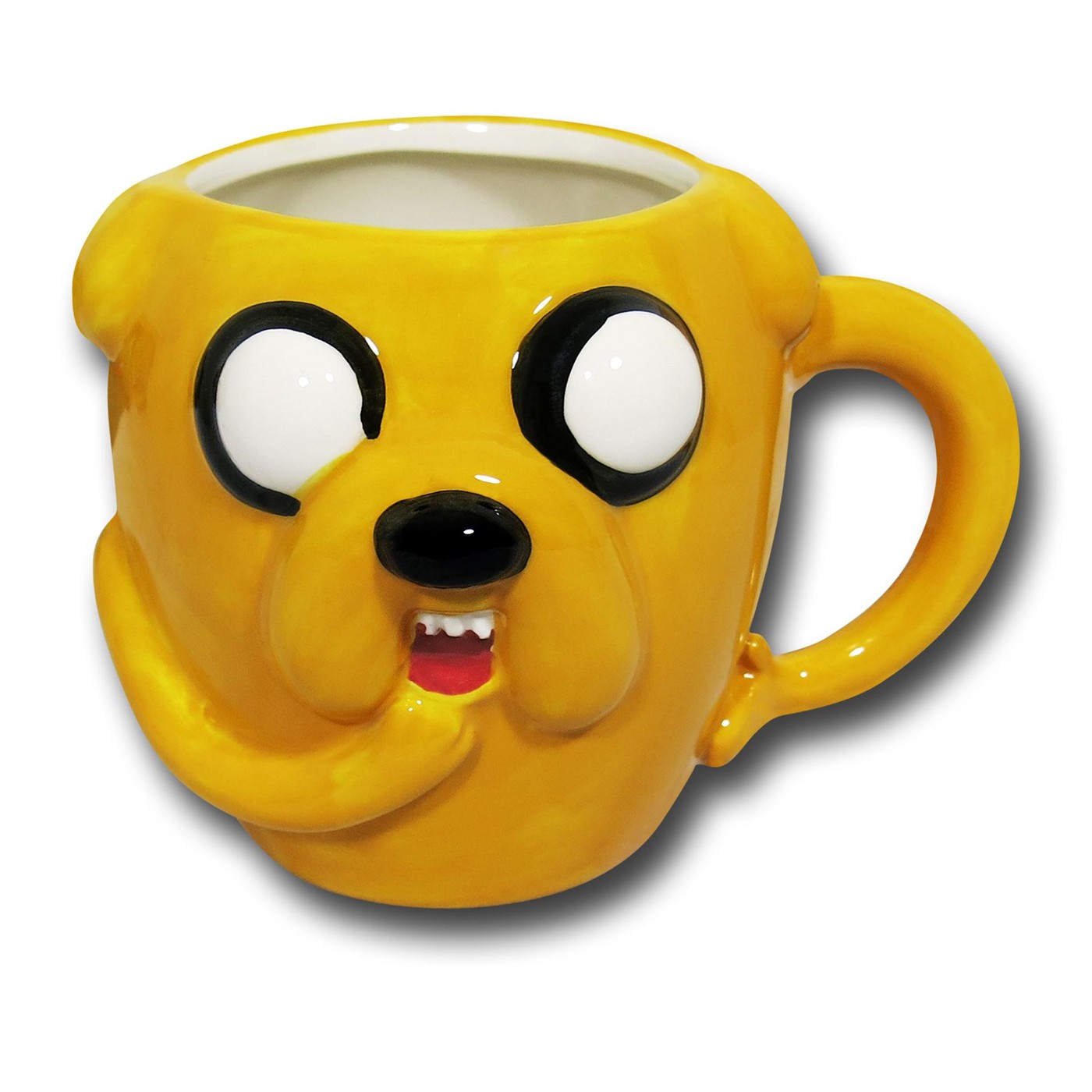 Adventure Time Jake 3D Ceramic Mug, Yellow