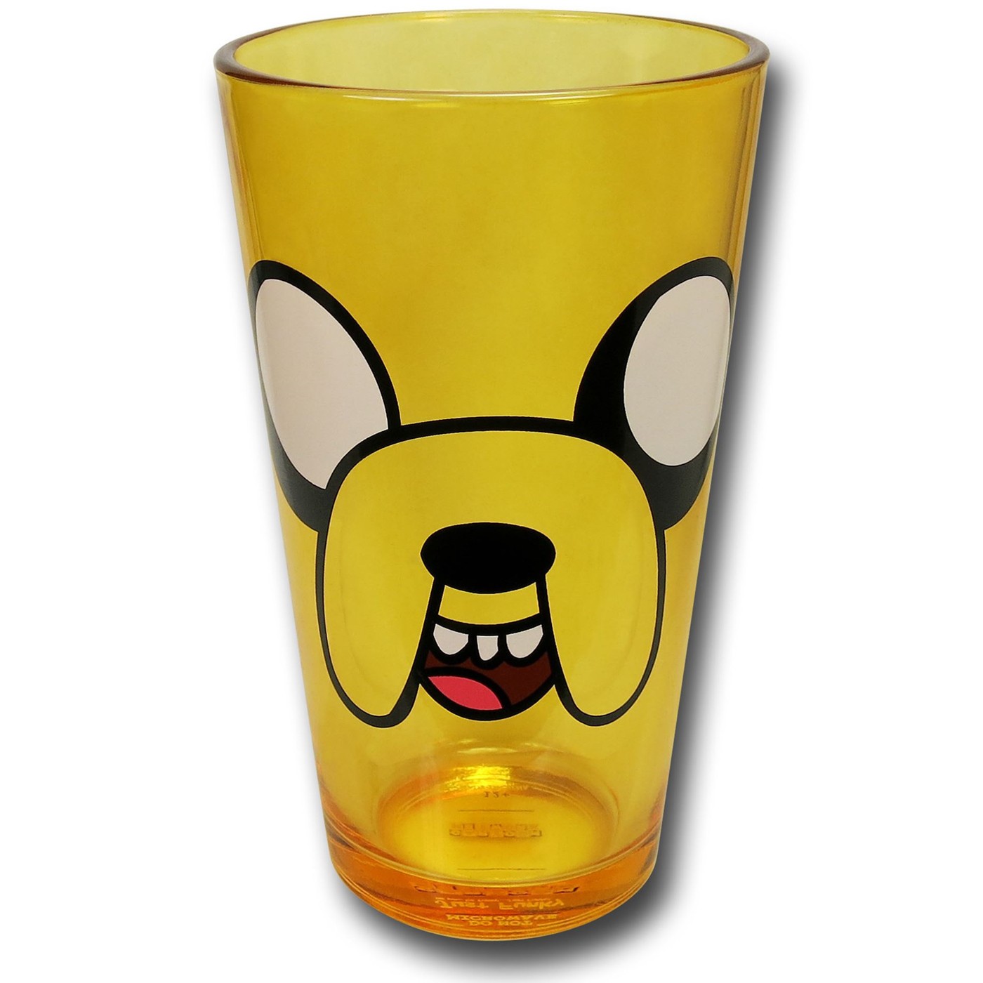 Adventure Time Jake Pint Glass, Yellow