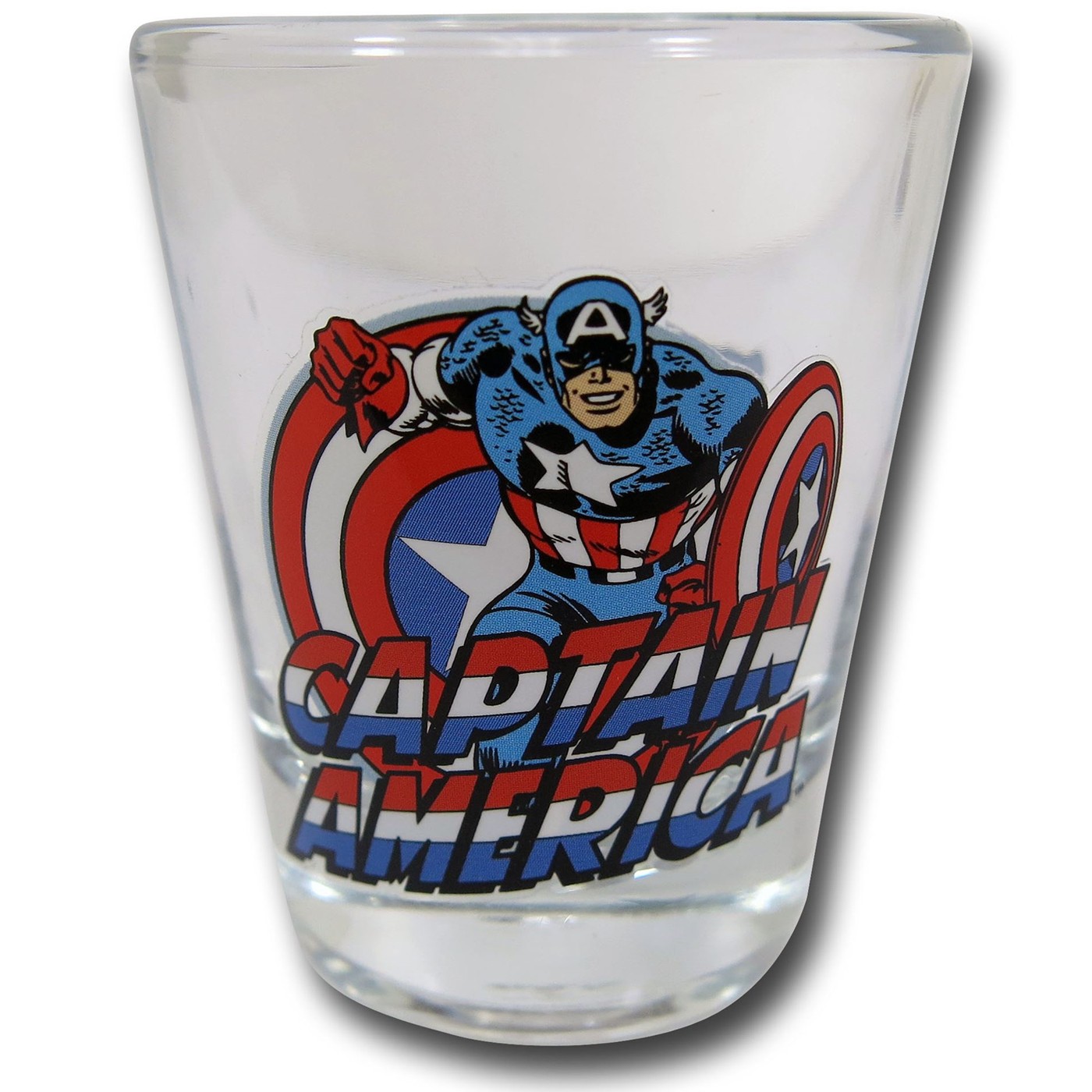 Captain America Mini Glass, Blue