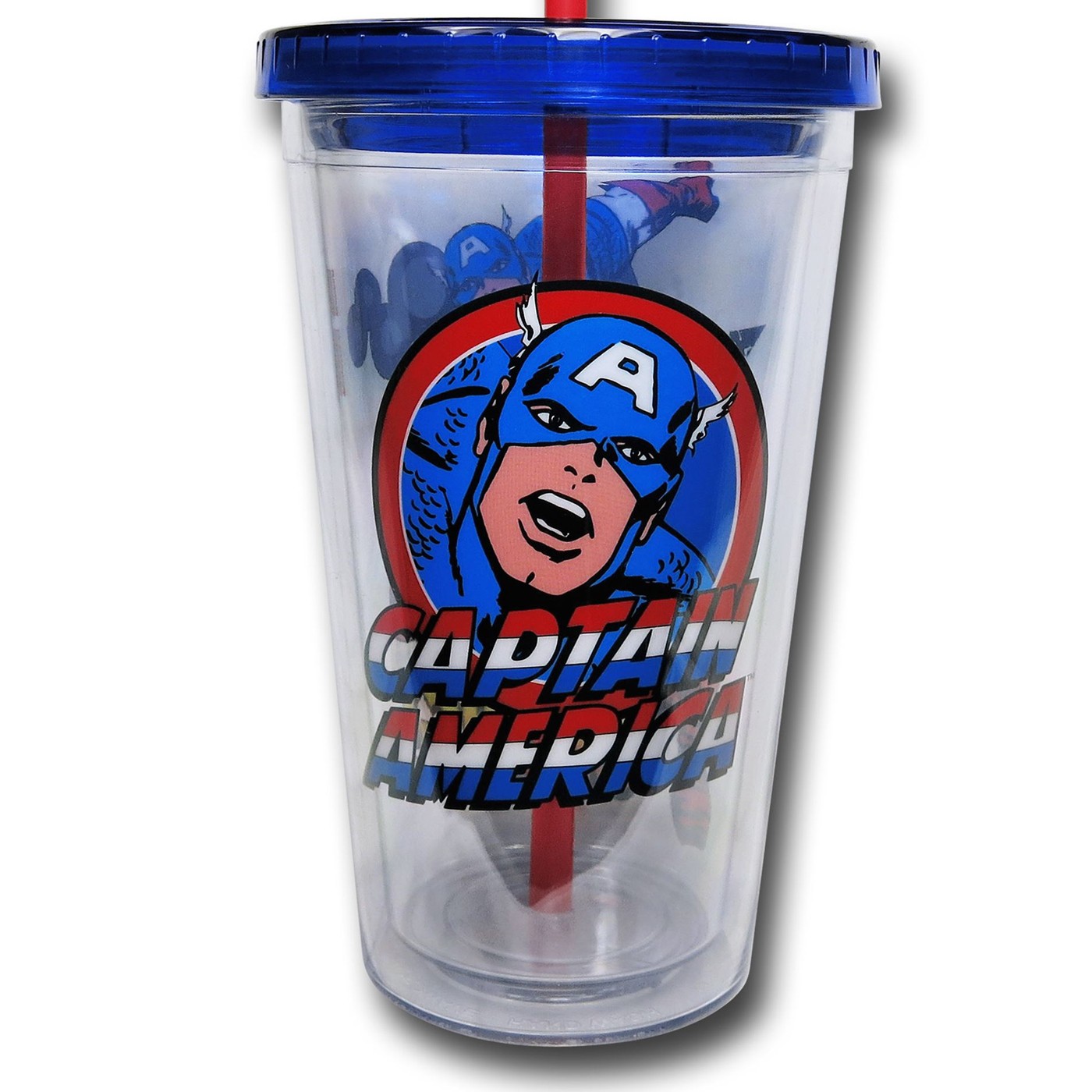 Captain America 18oz Acrylic Cold Cup