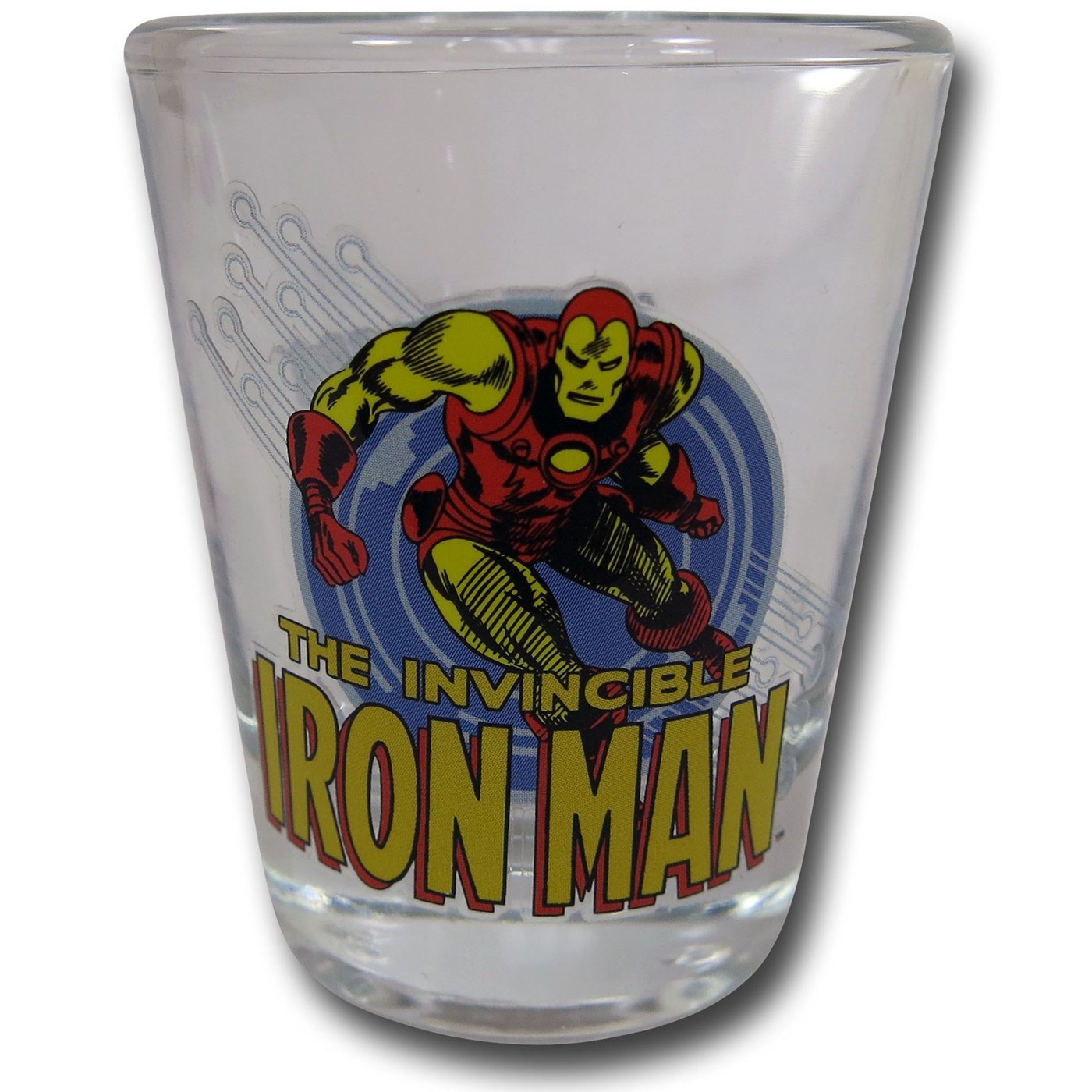 Iron Man Mini Glass, Yellow