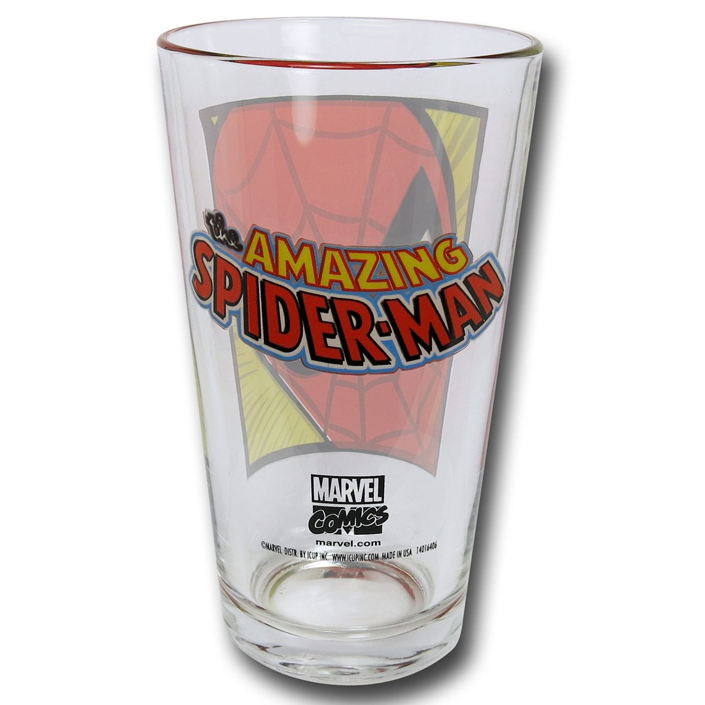 Marvel Close-Up Pint Glass 4-Pack