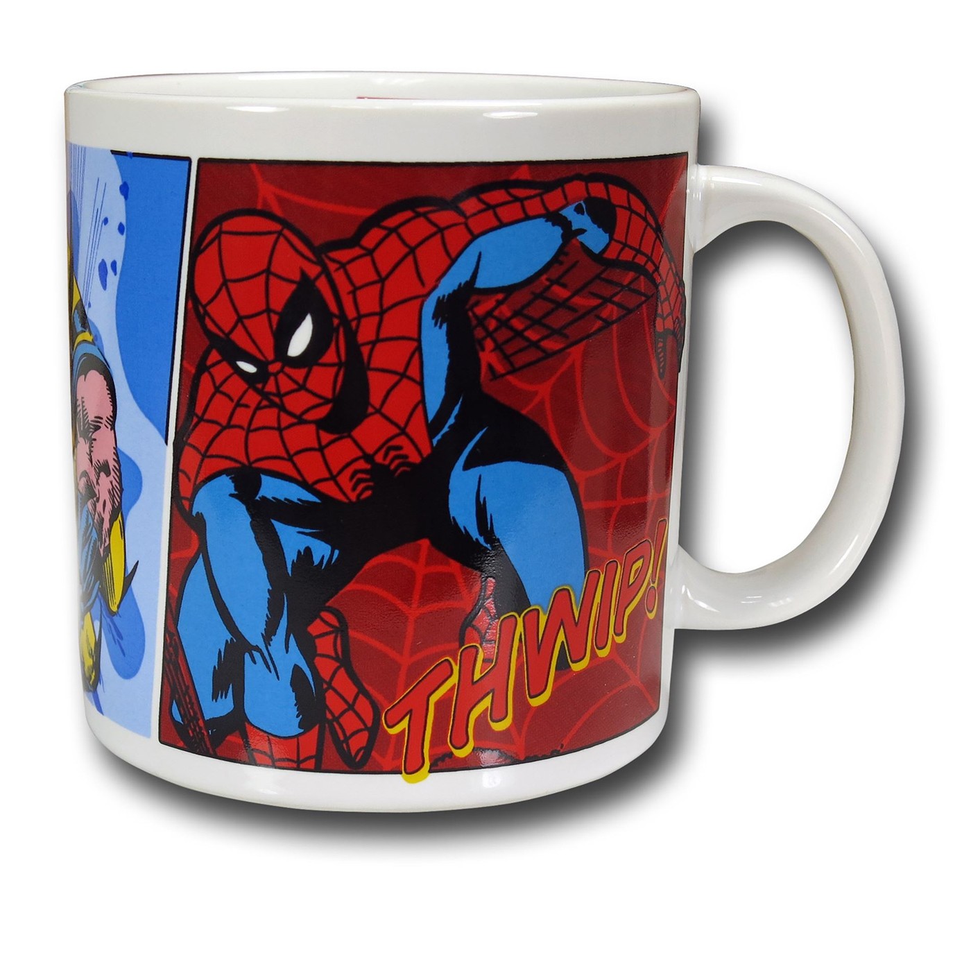 Marvel Heroes Comic Action 20oz Ceramic Mug, Red