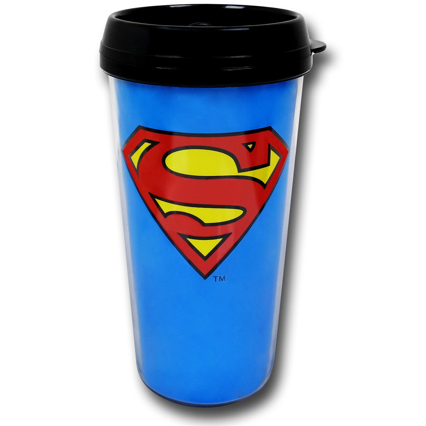 Superman Travel Mug, Blue