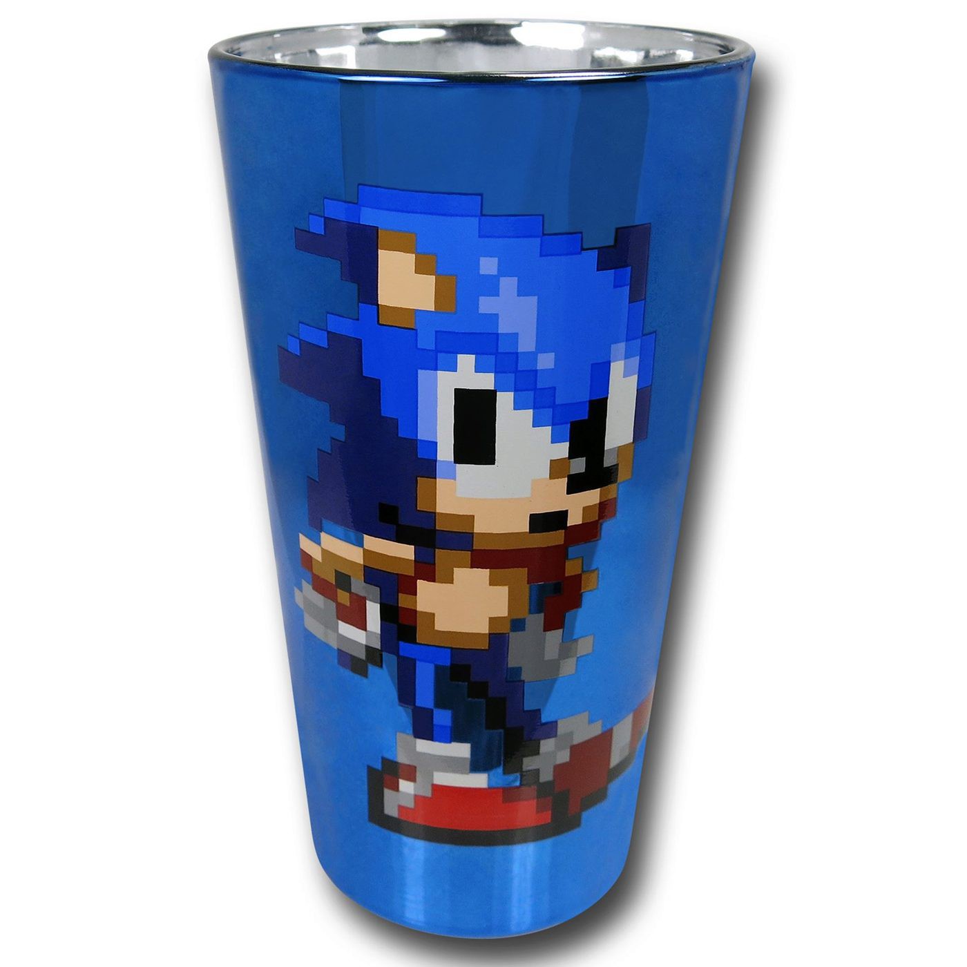 Sonic Aluminum Pint Glass 4-Pack, Blue