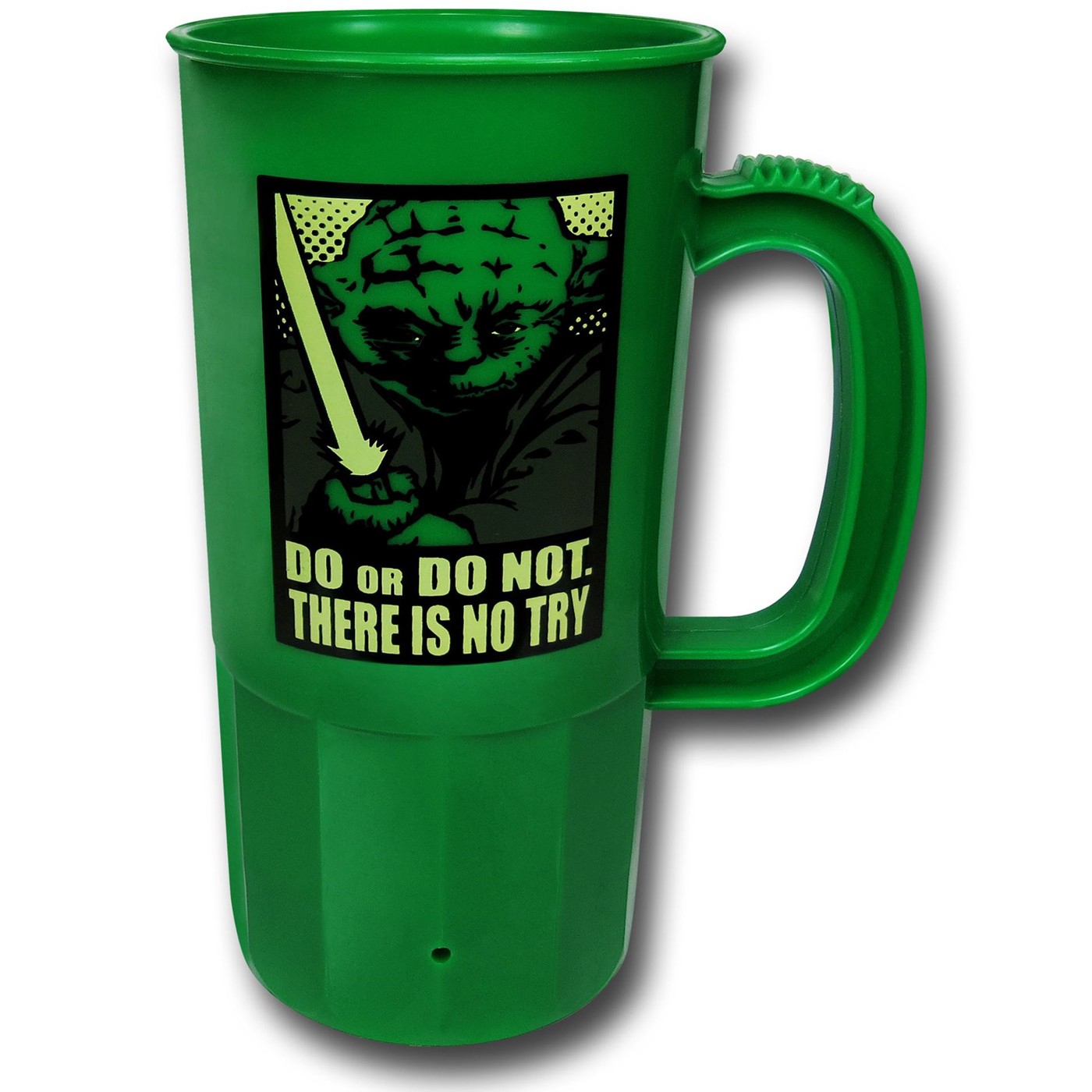 Star Wars Yoda 22oz Plastic Stein, Green