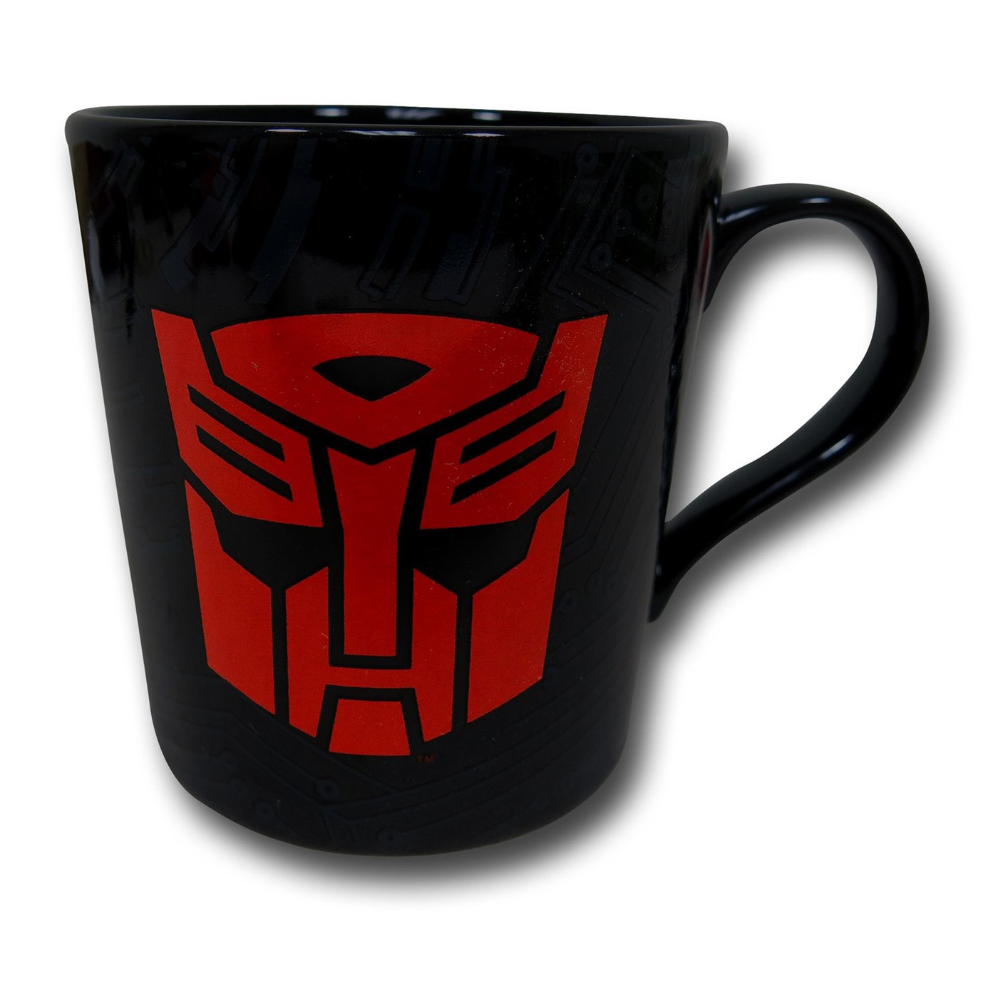 Transformers Black 12oz Ceramic Mug, Black