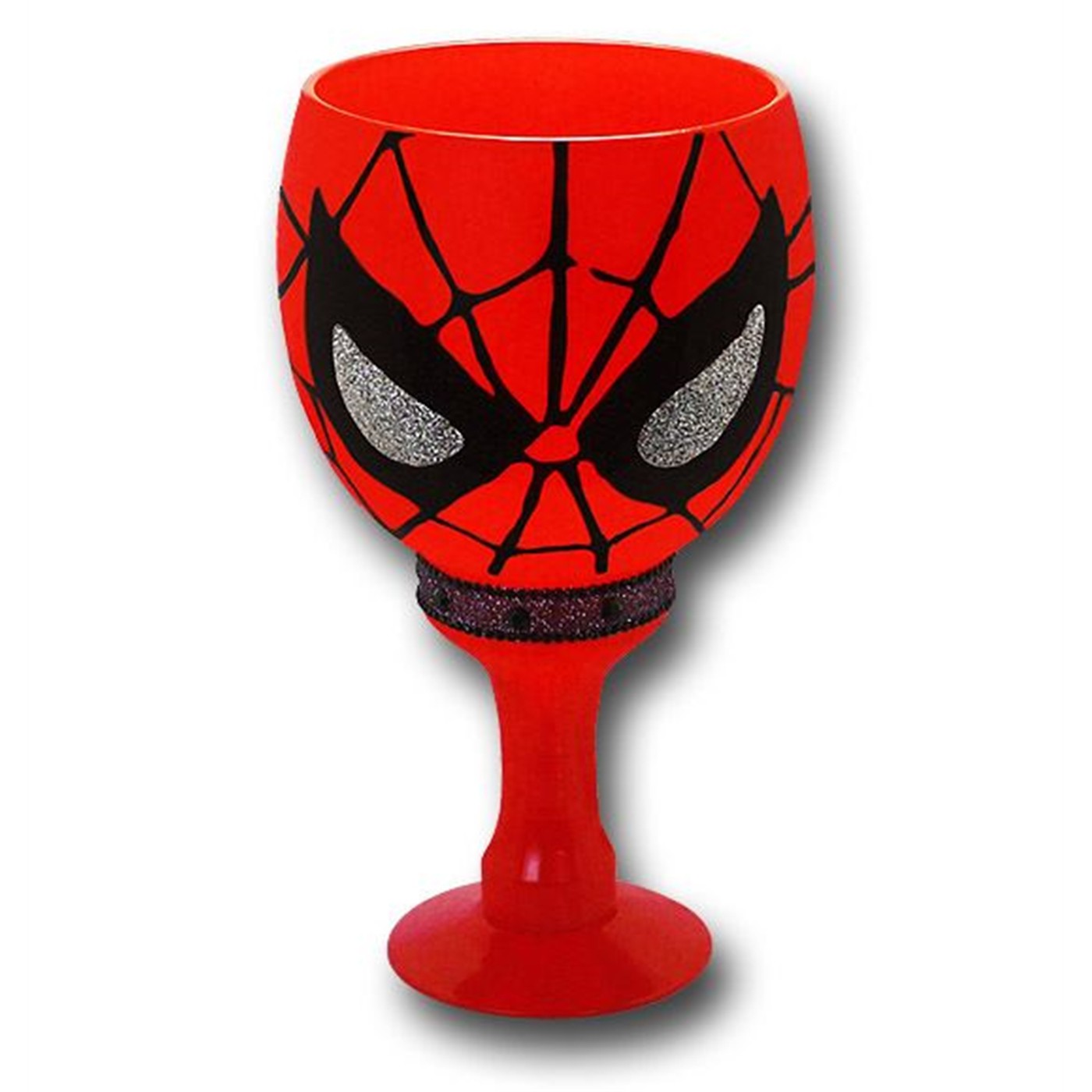 Spiderman Mask Red Goblet, Red