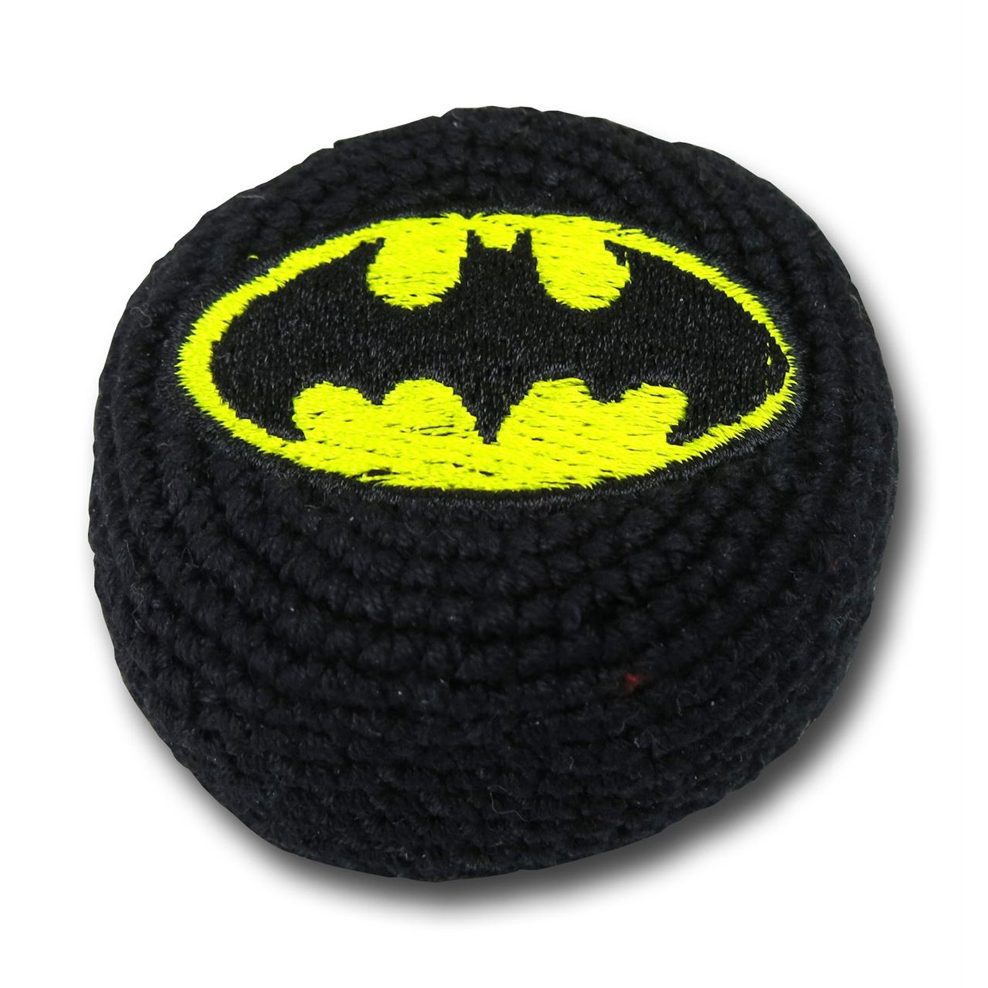 Batman Symbol Hacky Sack, Black