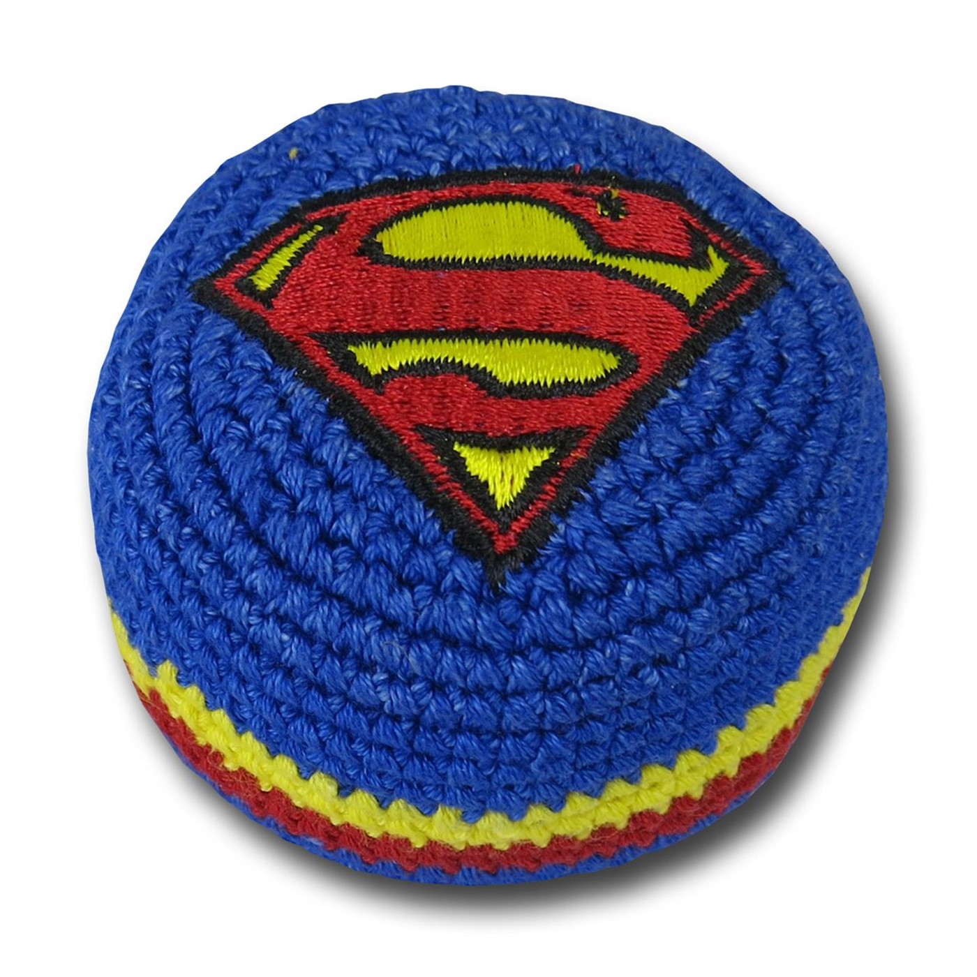 Superman Symbol Hacky Sack, Blue