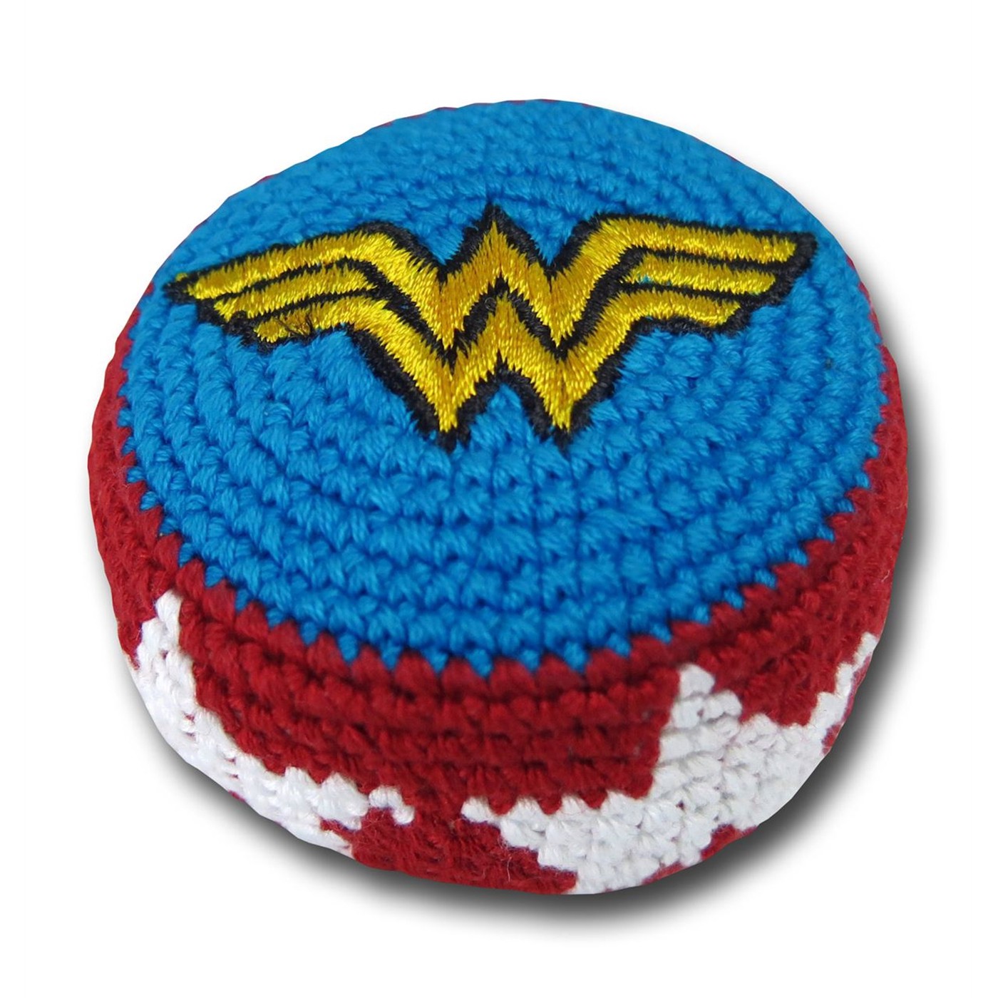 Wonder Woman Symbol Hacky Sack, Blue