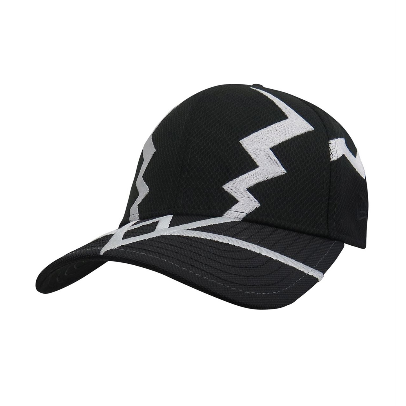 Black Bolt Costume Armor 39Thirty Fitted Hat, Black